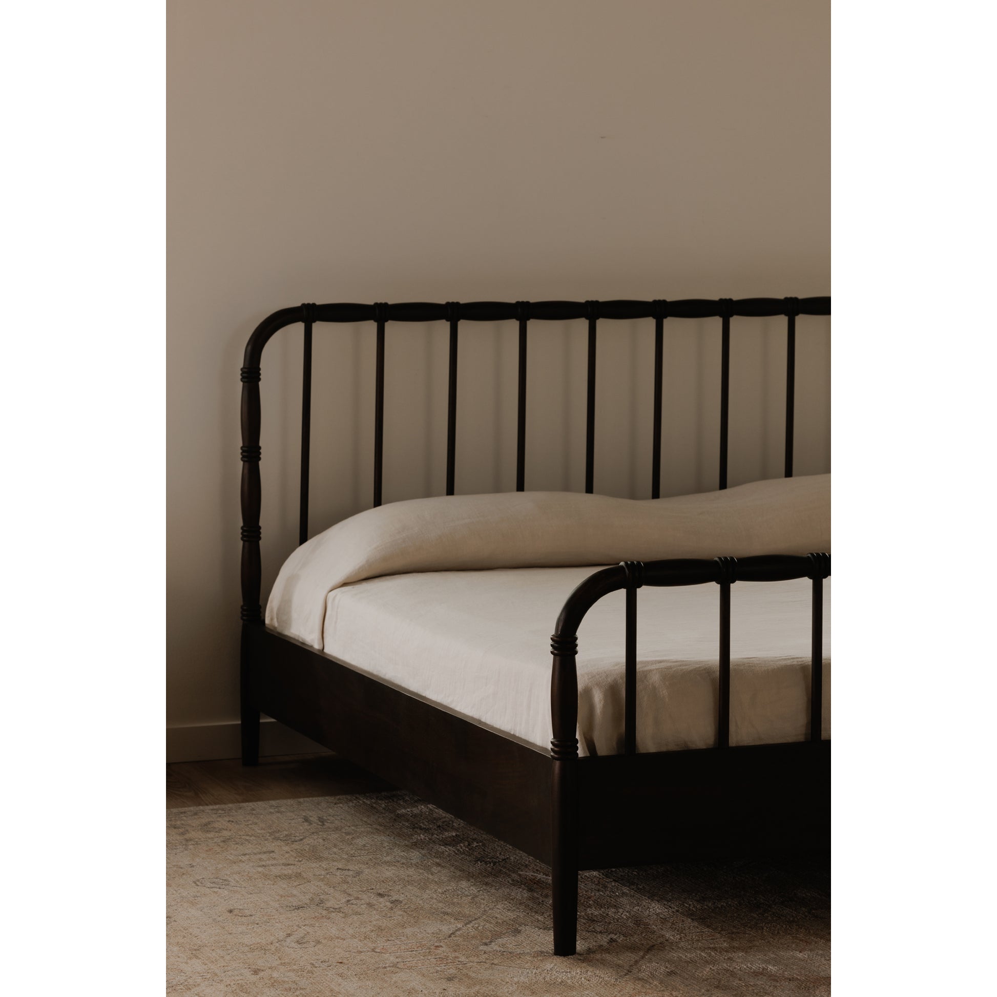 Vivian Queen Bed Dark Brown by Moe's Home Collection - view 2