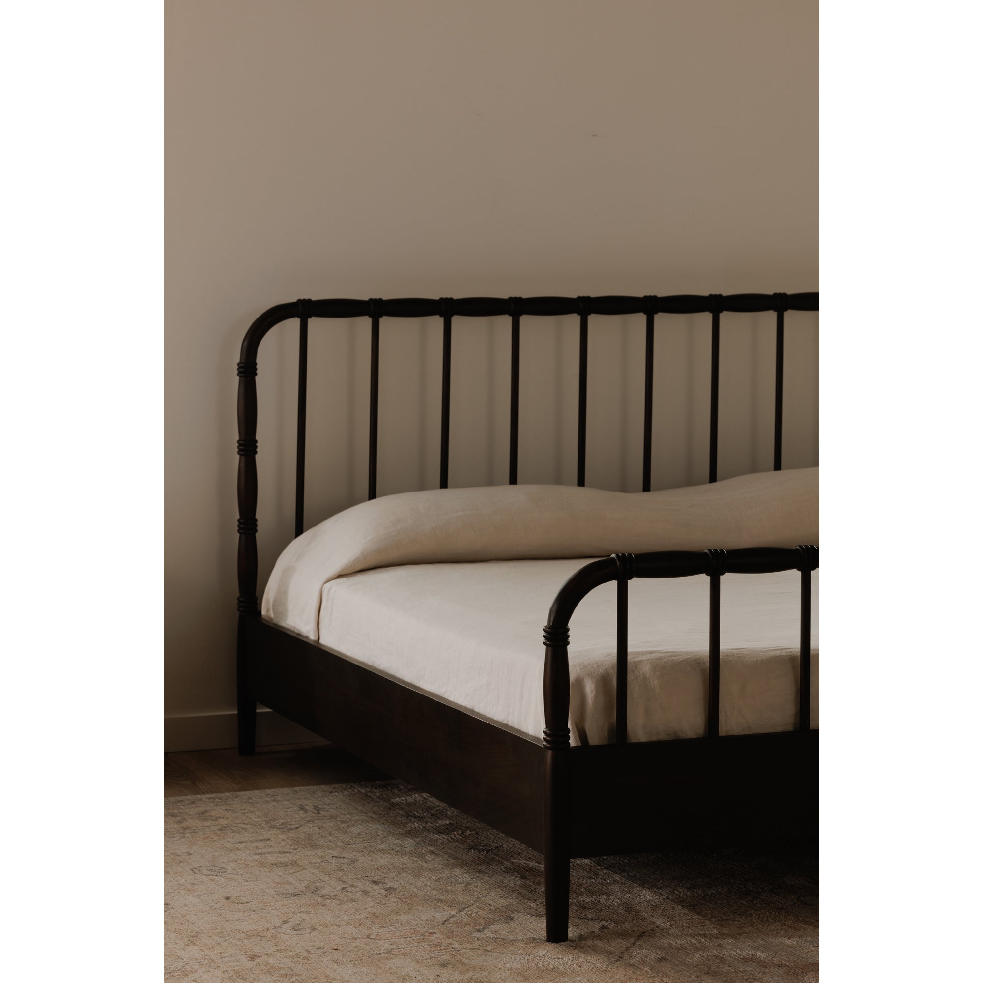 Vivian Queen Bed Dark Brown by Moe's Home Collection - view 2