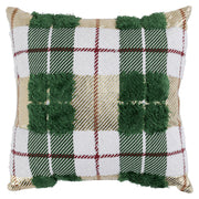 VE Plaid Texture Multi Multiple Sizes -Green - 18"x18"
