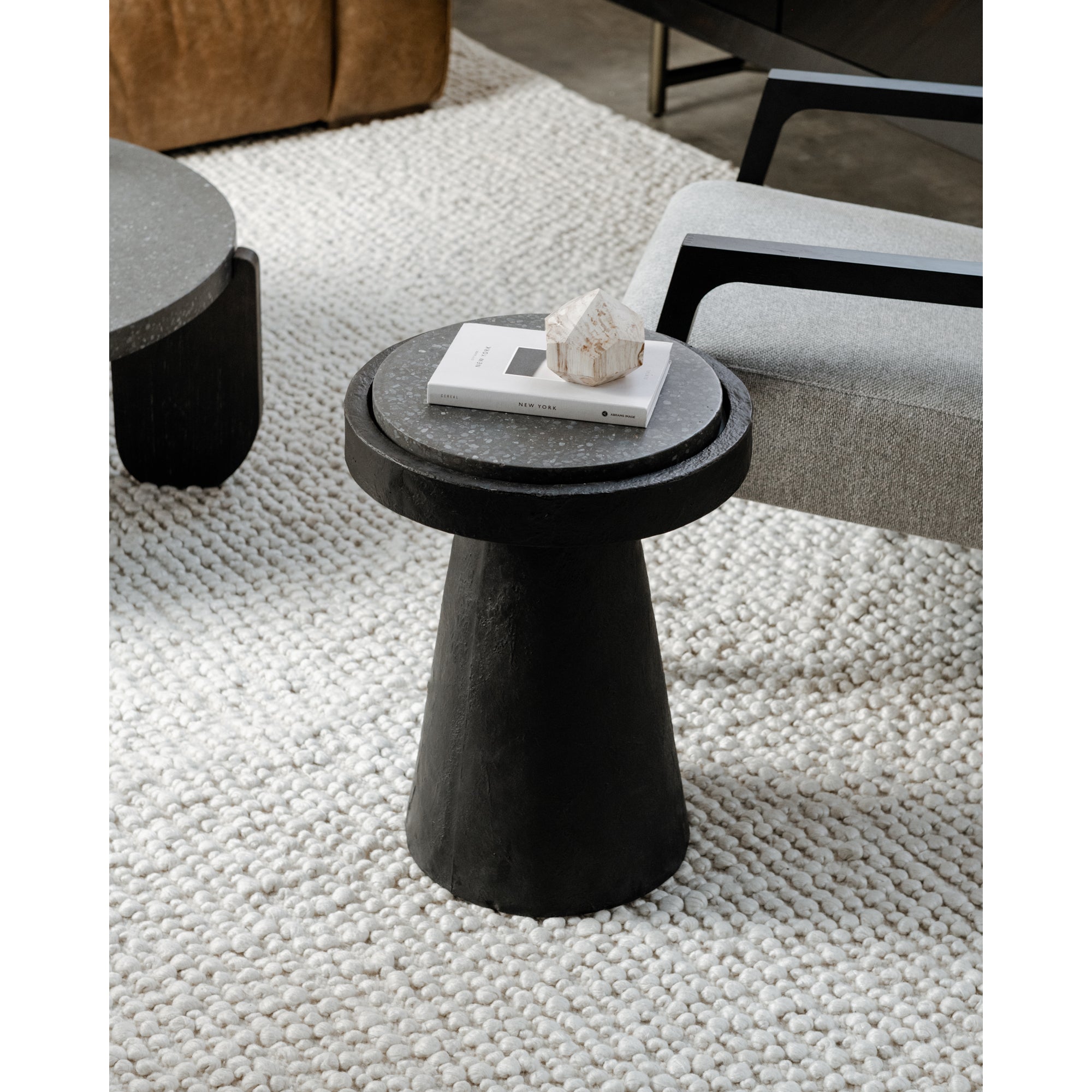 Book Accent Table Black by Moe's Home Collection - view 4