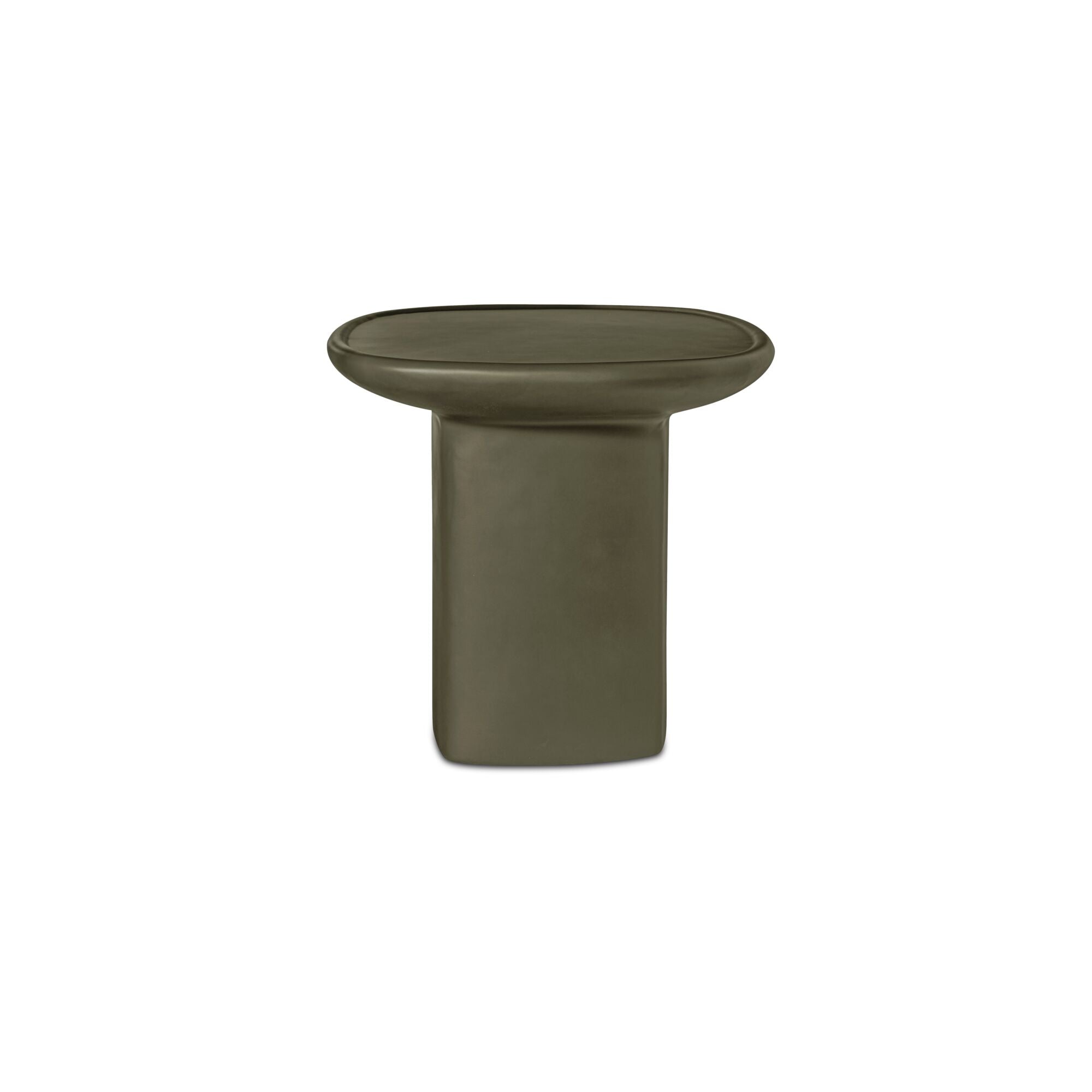 Manon Outdoor Side Table Deep Green by Moe's Home Collection