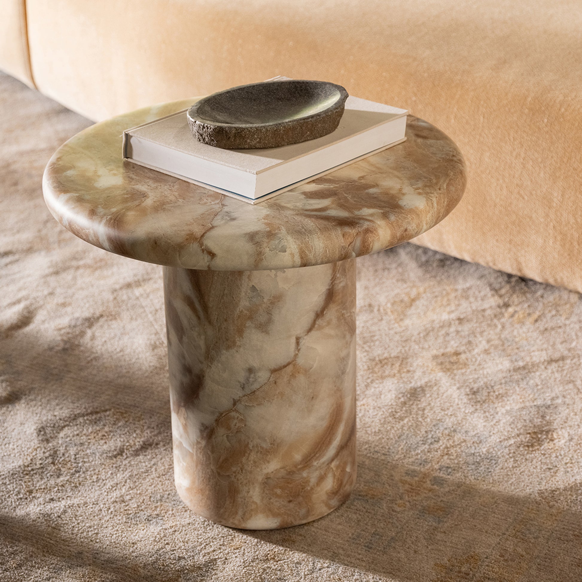 Frida Outdoor Side Table Brown by Moe's Home Collection - view 2