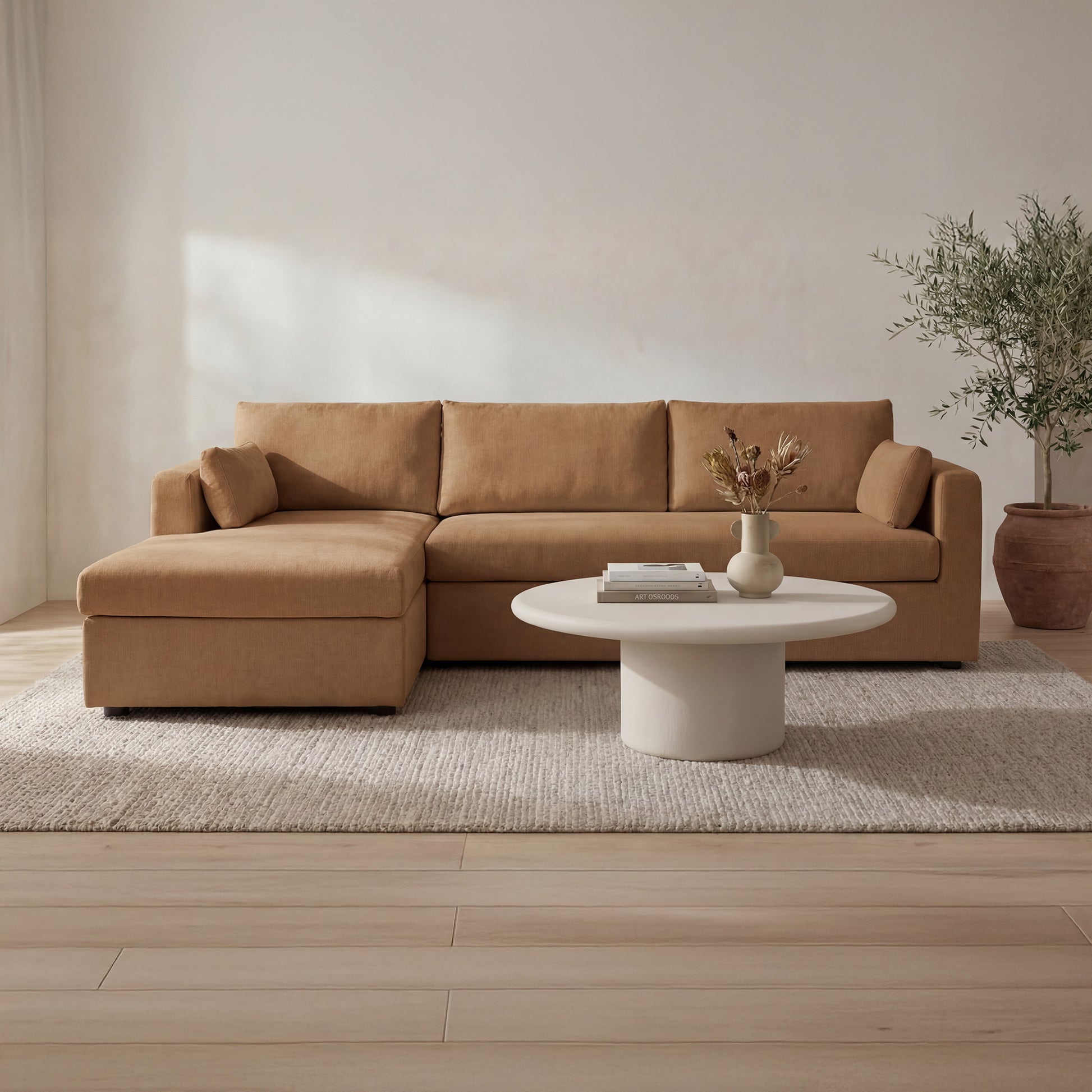 Frida Outdoor Coffee Table Cream by Moe's Home Collection - view 2