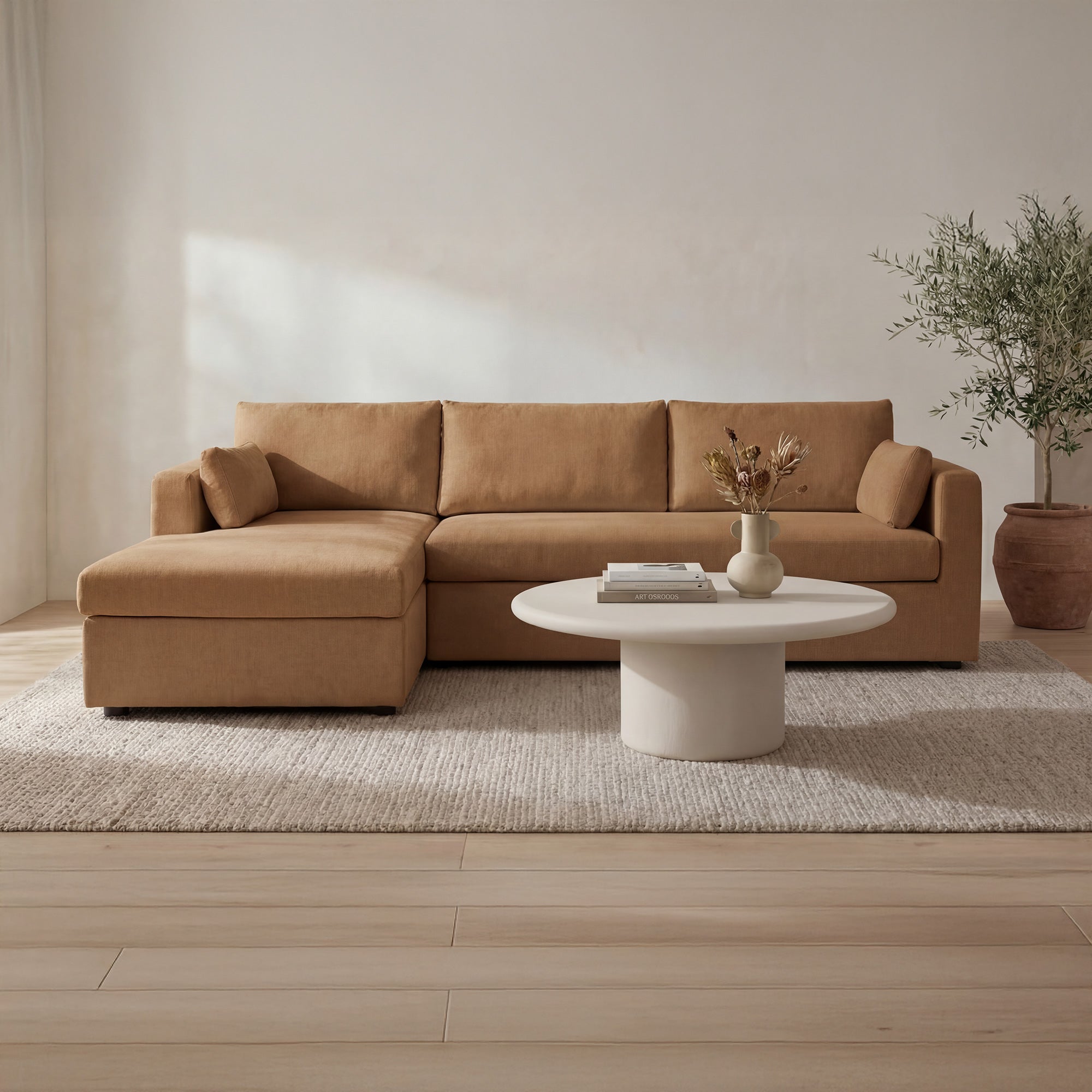 Frida Outdoor Coffee Table Cream by Moe's Home Collection - view 2