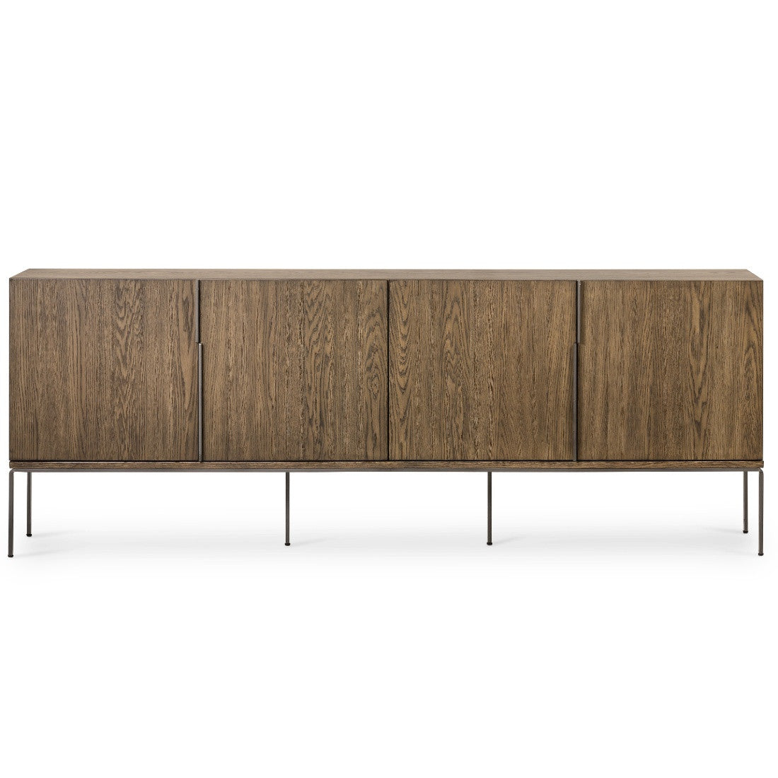 Archie Modern Oak Sideboard Cabinet 82"