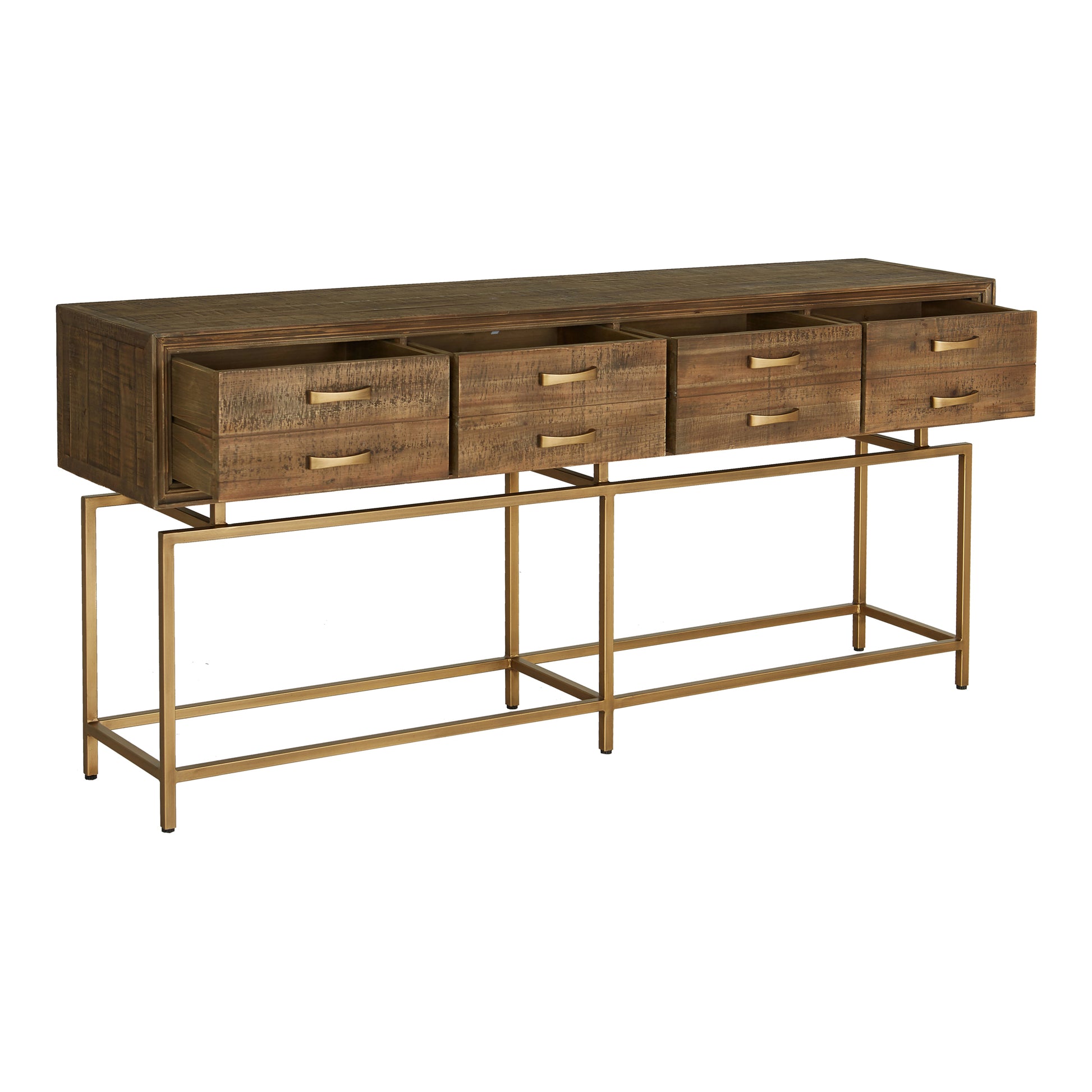 Annecy Console Table Natural by Moe's Home Collection - view 3