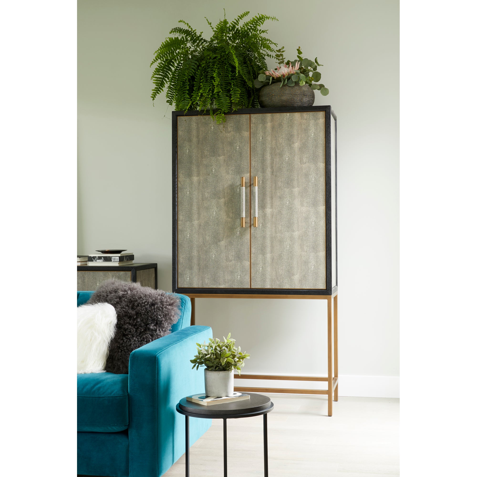 Mako Bar Cabinet Grey by Moe's Home Collection - view 2