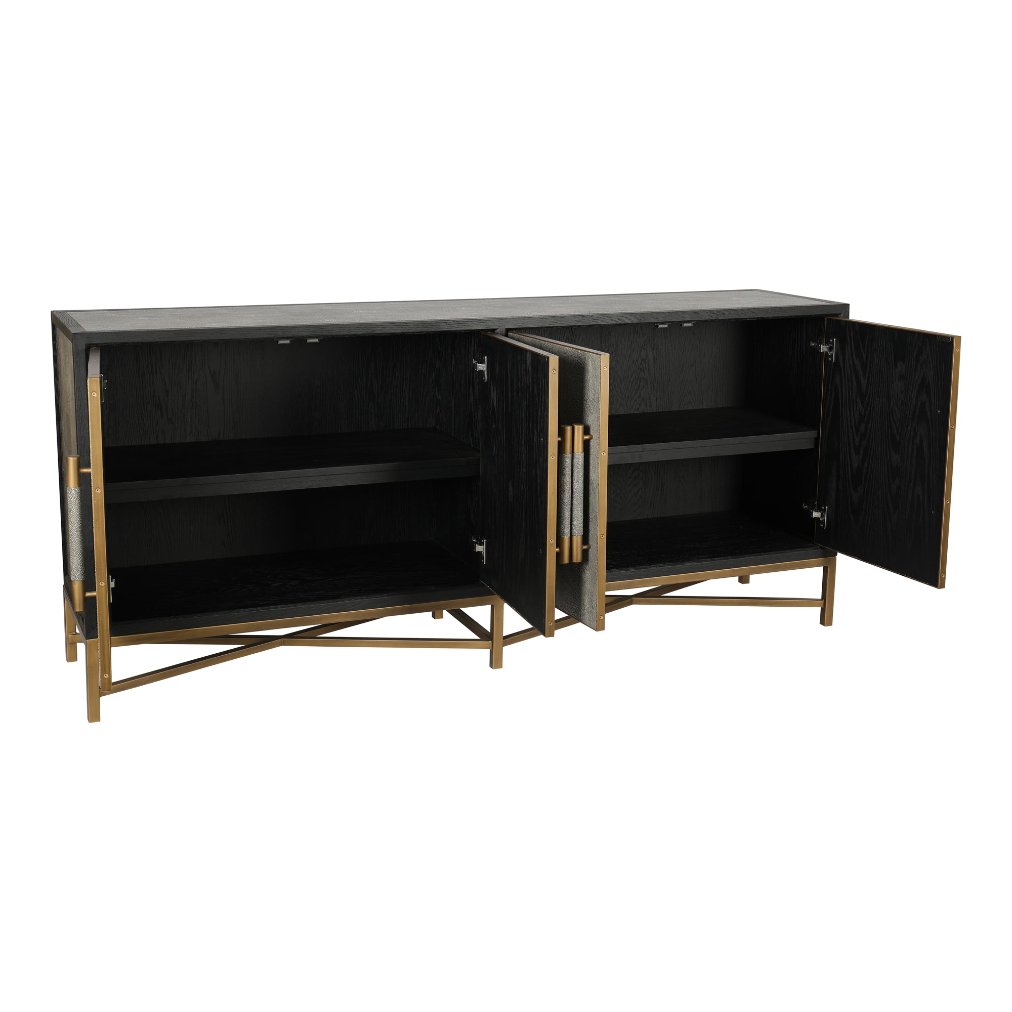 Mako Small Sideboard Grey by Moe's Home Collection - view 3