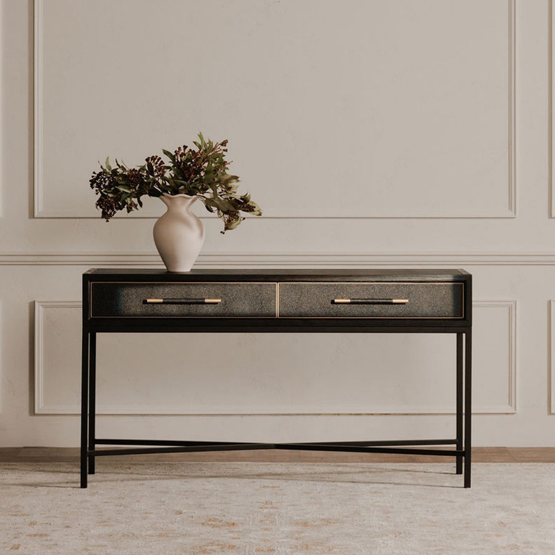 Mako Console Table Black by Moe's Home Collection - view 2