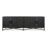 Mako Sideboard Large Black by Moe's Home Collection