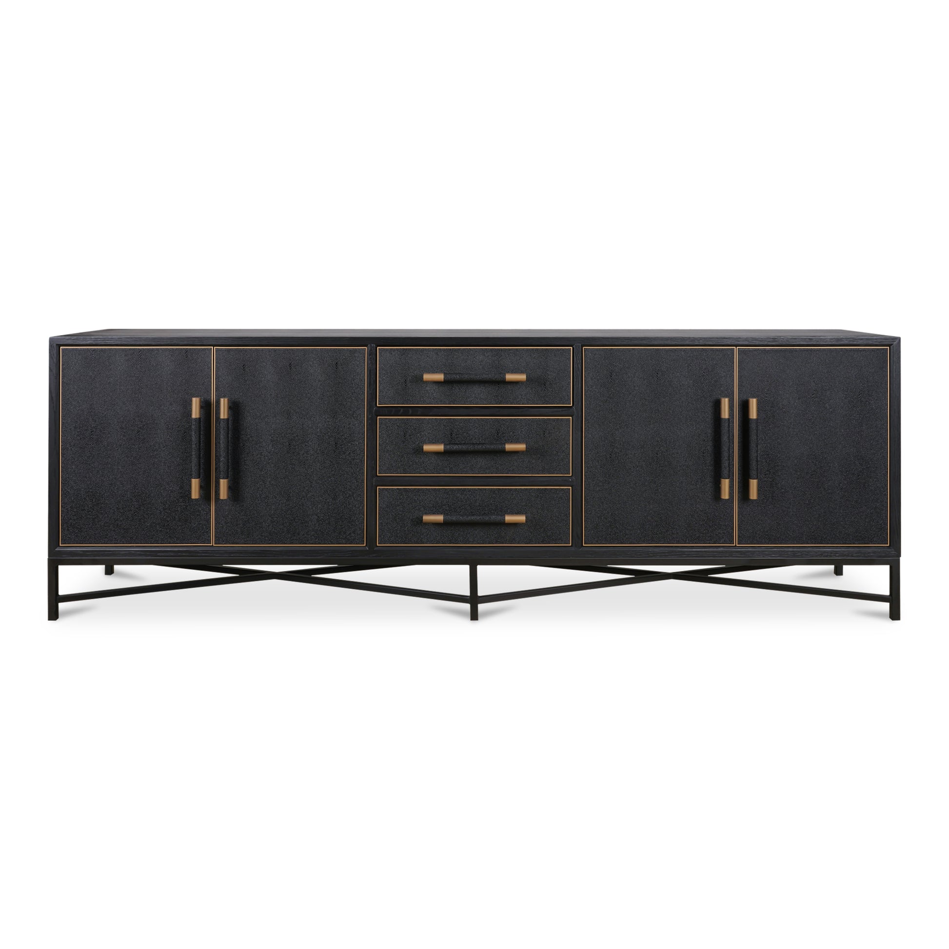 Mako Sideboard Large Black by Moe's Home Collection