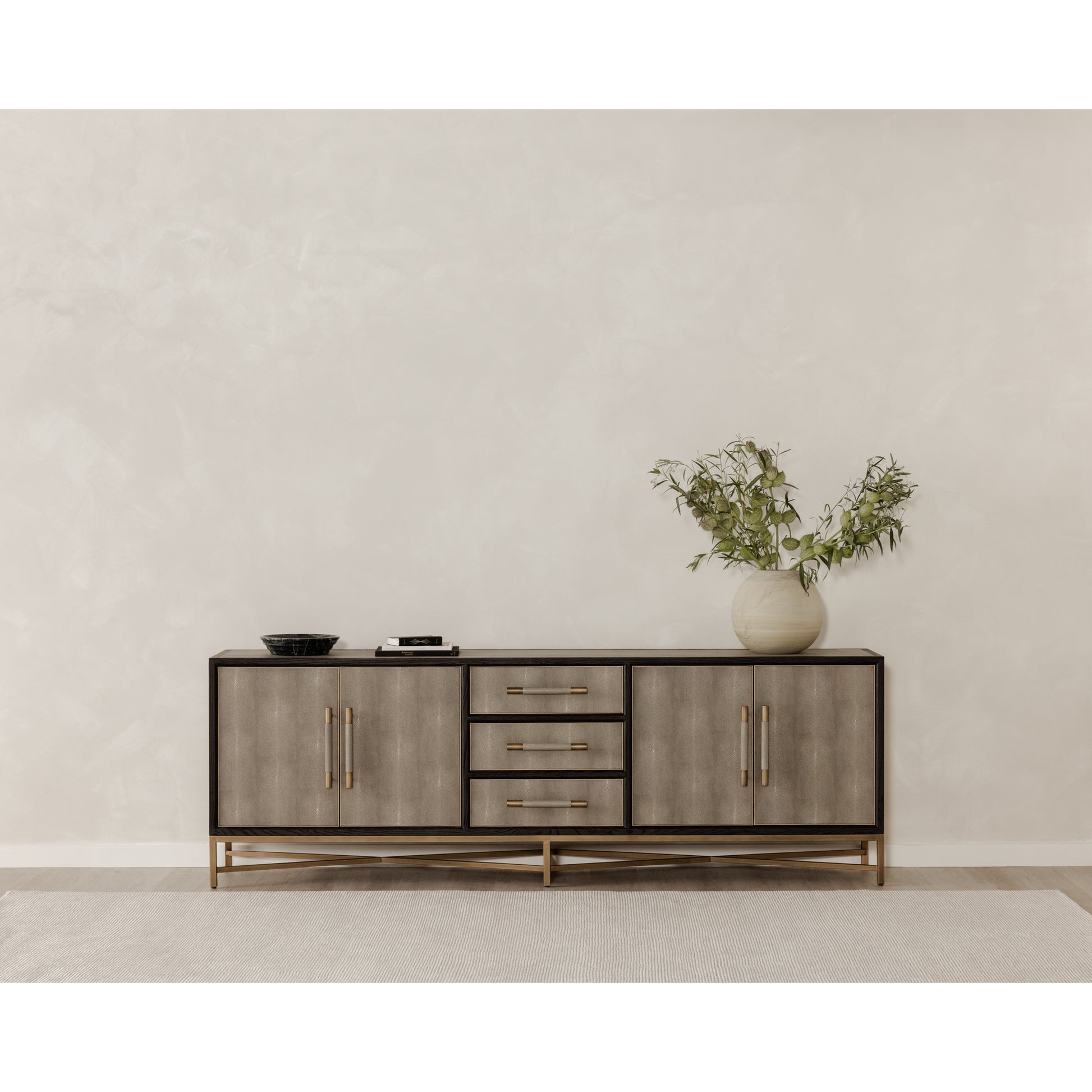 Mako Sideboard Large Grey by Moe's Home Collection - view 7