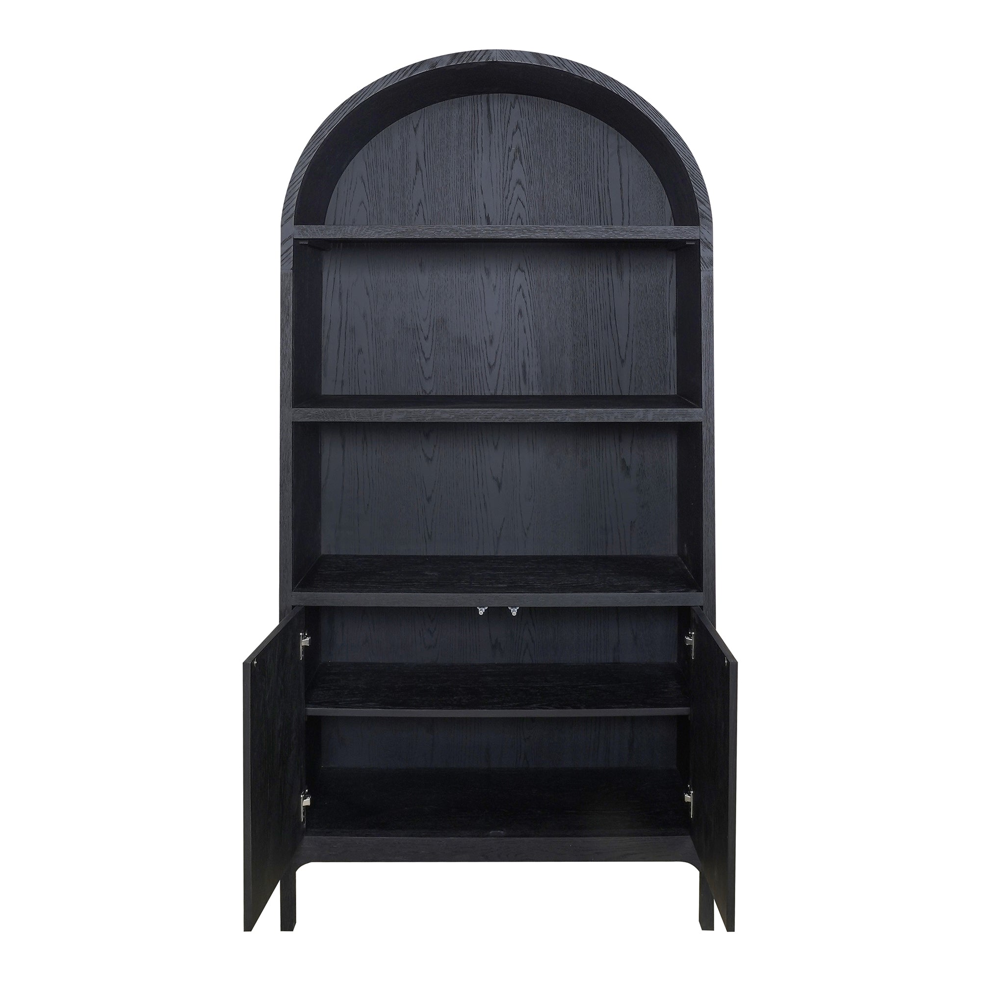 Wilde Display Cabinet Black Oak by Moe's Home Collection - view 3