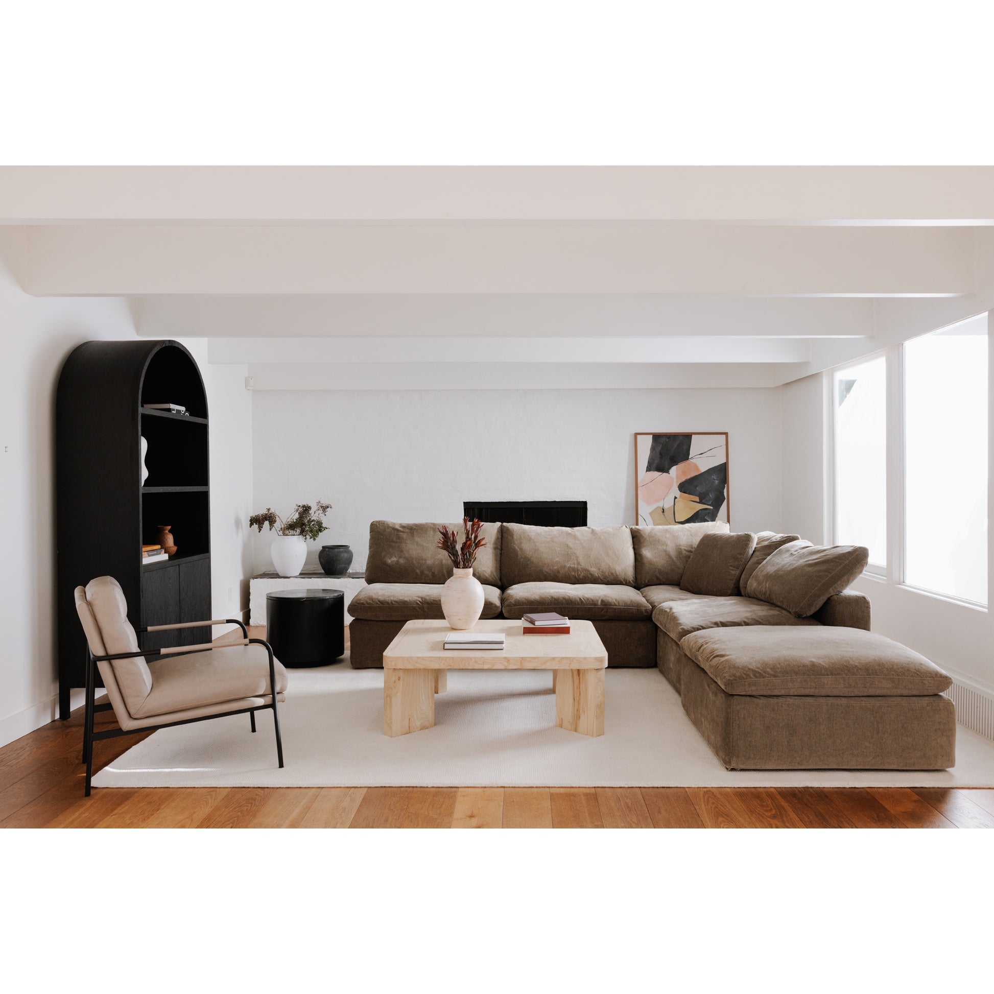 Wilde Display Cabinet Black Oak by Moe's Home Collection - view 10