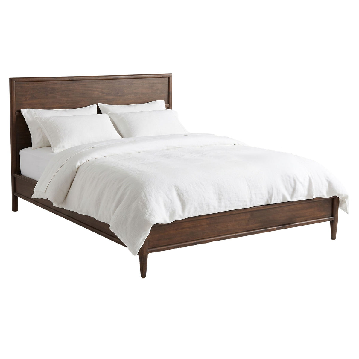 Lewis King Bed in Dark Acacia - image 3