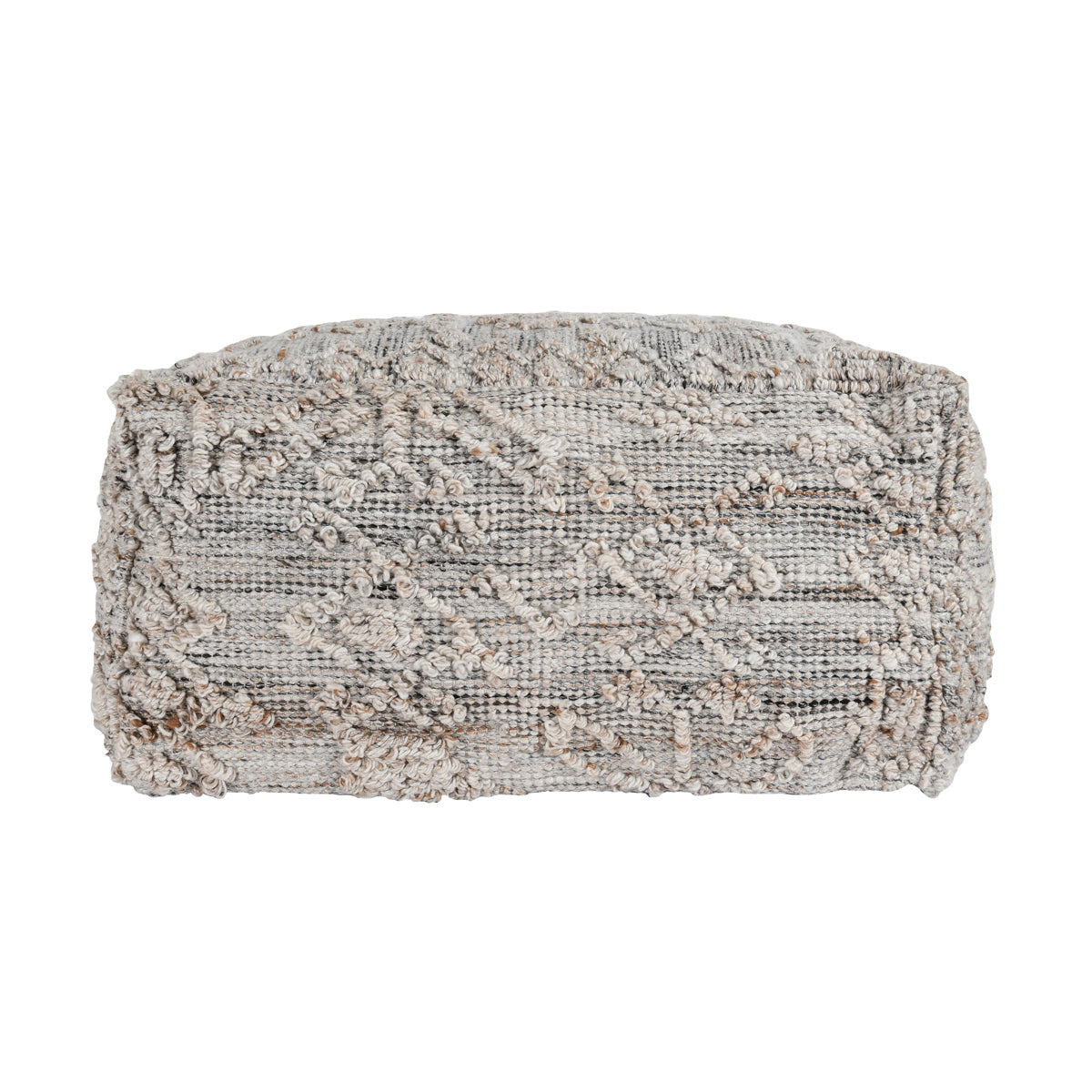 Performance Tundra Pouf - Gray Multi