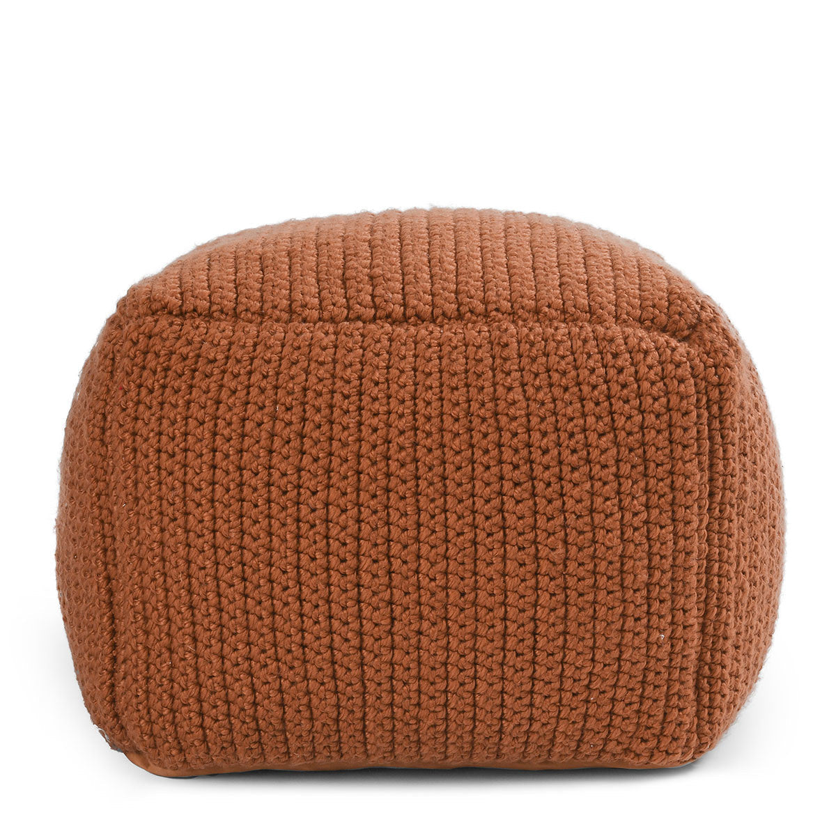 Performance Prism Pouf - Terracotta