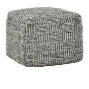 Performance Vico Pouf 18"x18"x14" - Gray