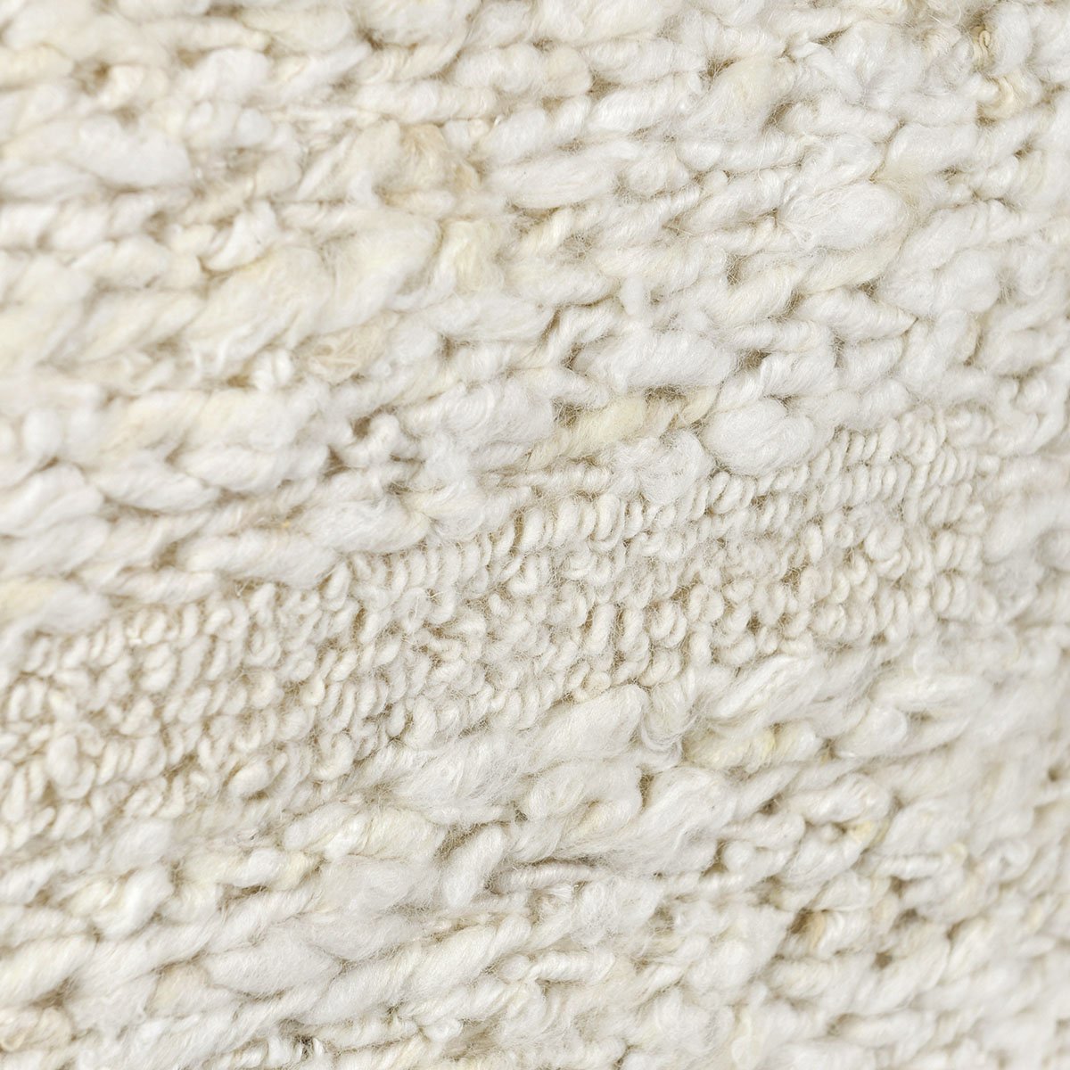 Sinclair Pouf 18x18x14 - Ivory