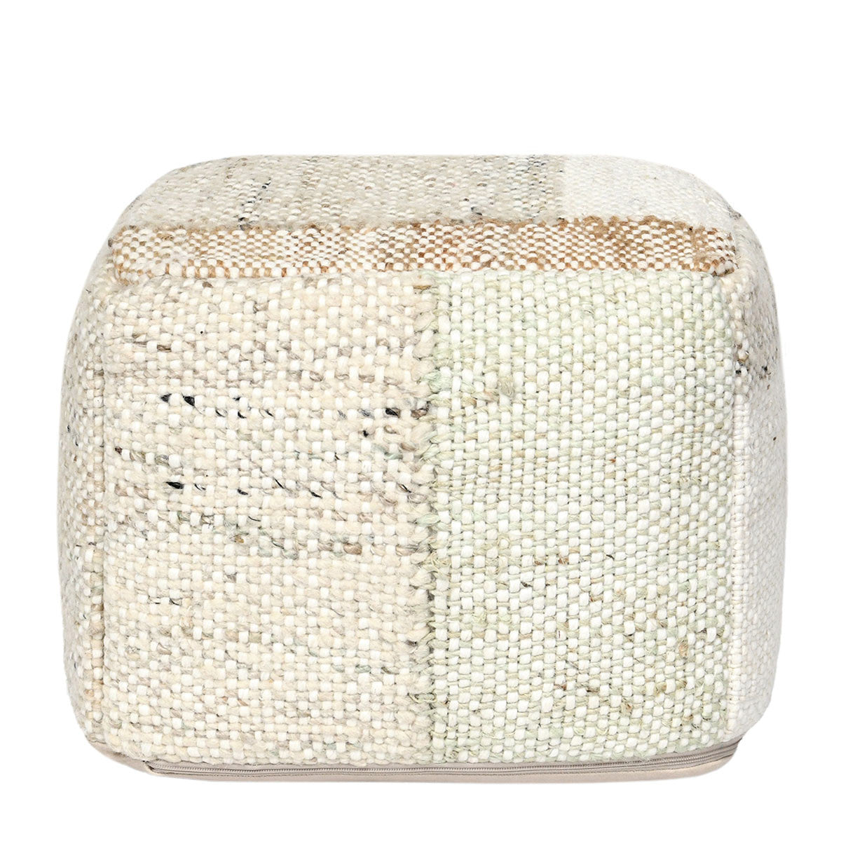 Ritsa Pouf 18x18x14 - Multi