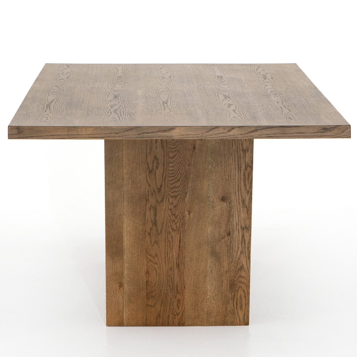 Pryor Grey Oak Wood Dining Table 87" ,VPTN-170