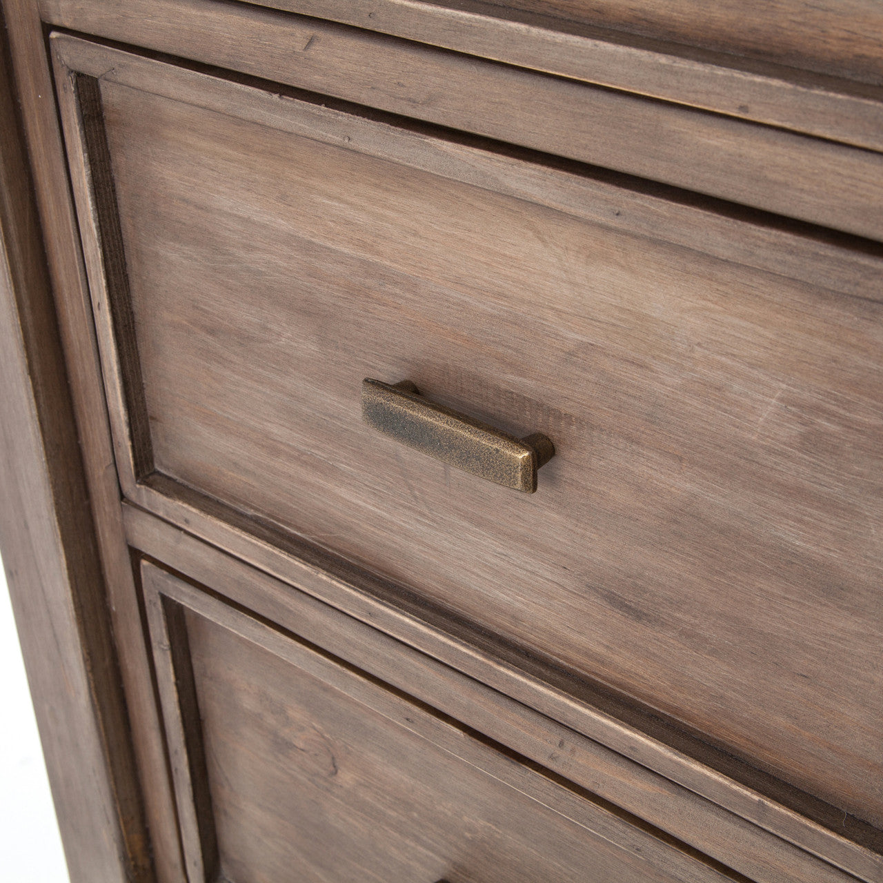 Sierra Reclaimed Wood Chest 7 Drawer Cabinet