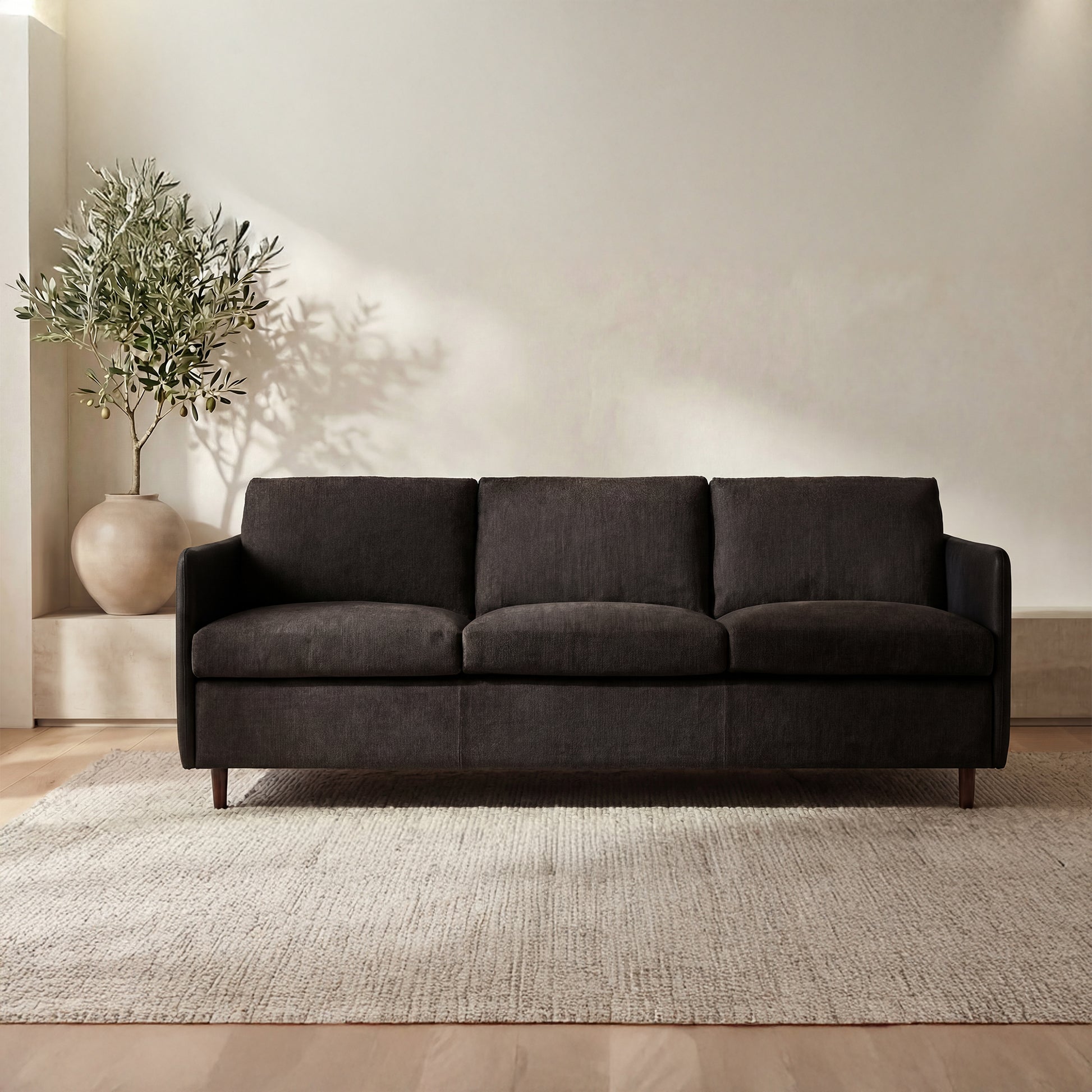 Teller Sofa Warm Black by Moe's Home Collection - view 3