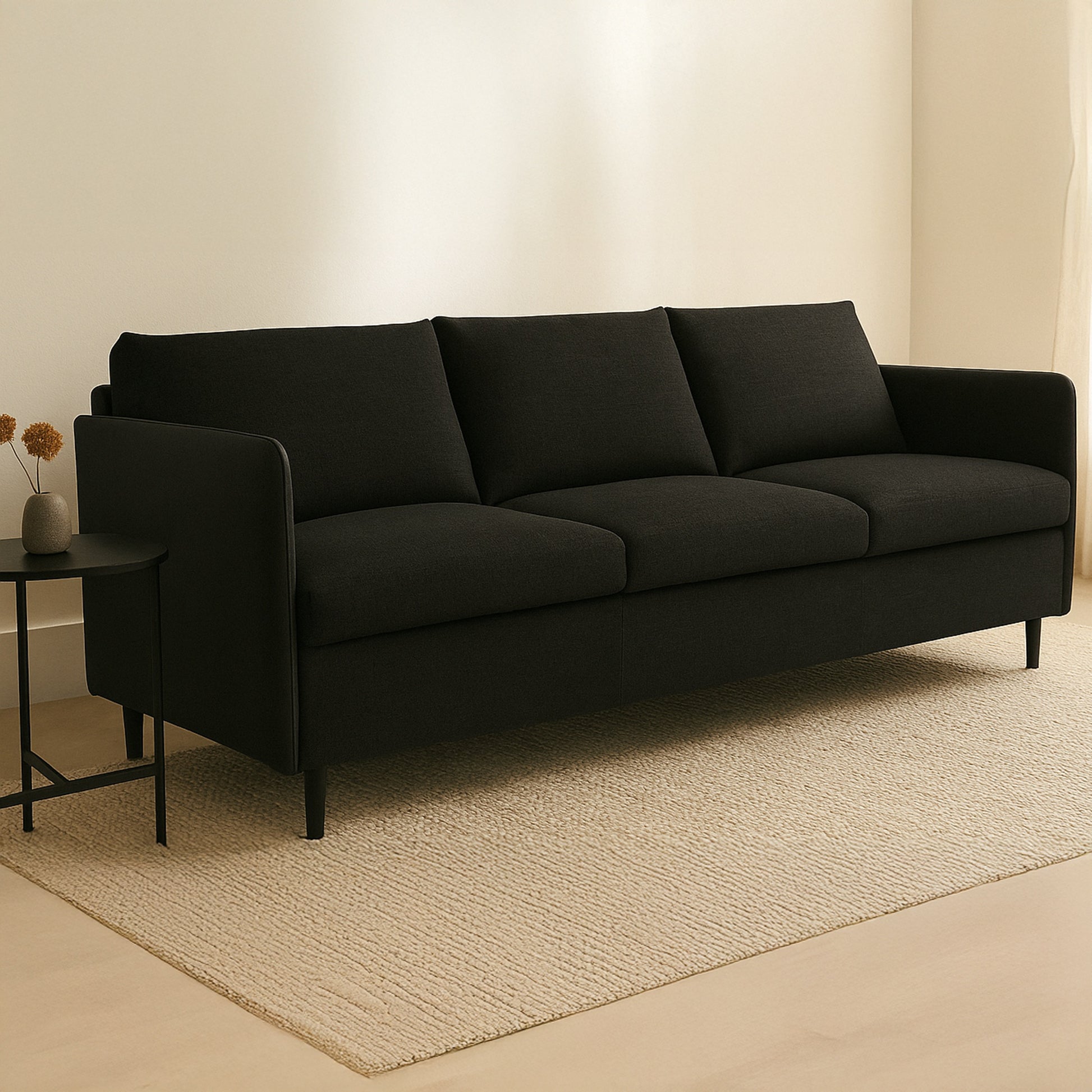 Teller Sofa Warm Black by Moe's Home Collection - view 2