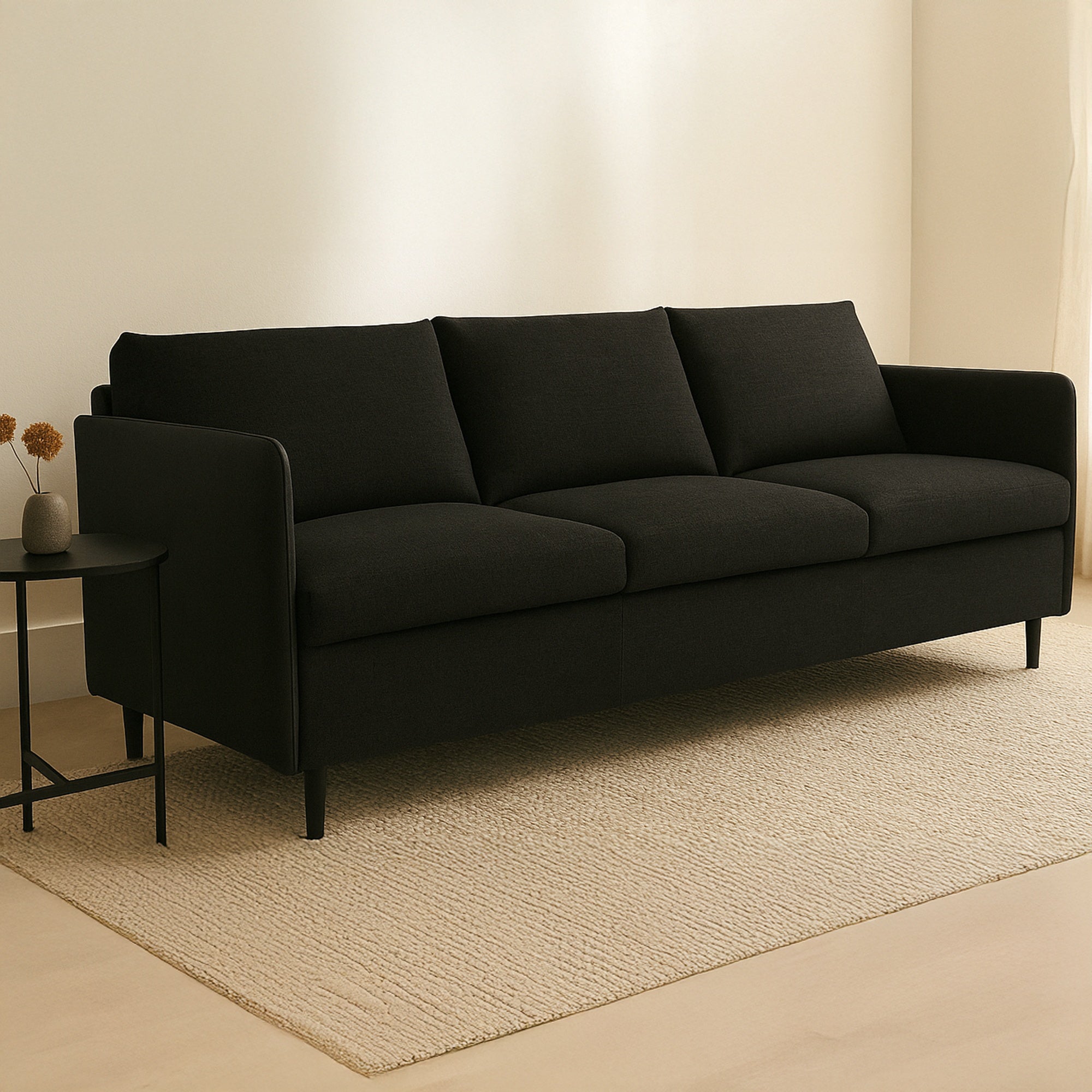 Teller Sofa Warm Black by Moe's Home Collection - view 2