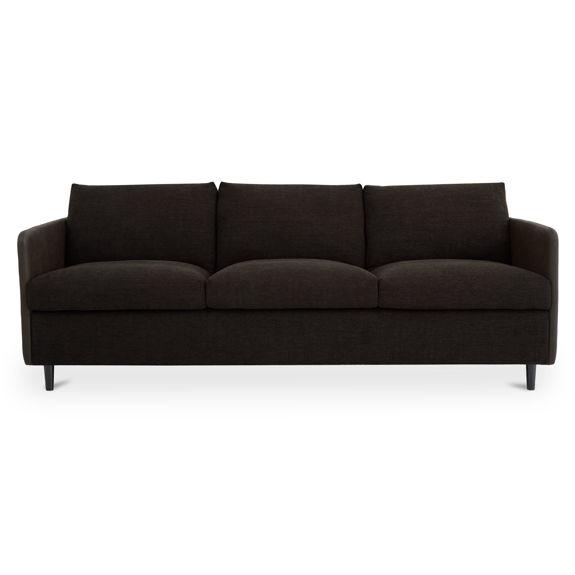 Teller Sofa Warm Black by Moe's Home Collection
