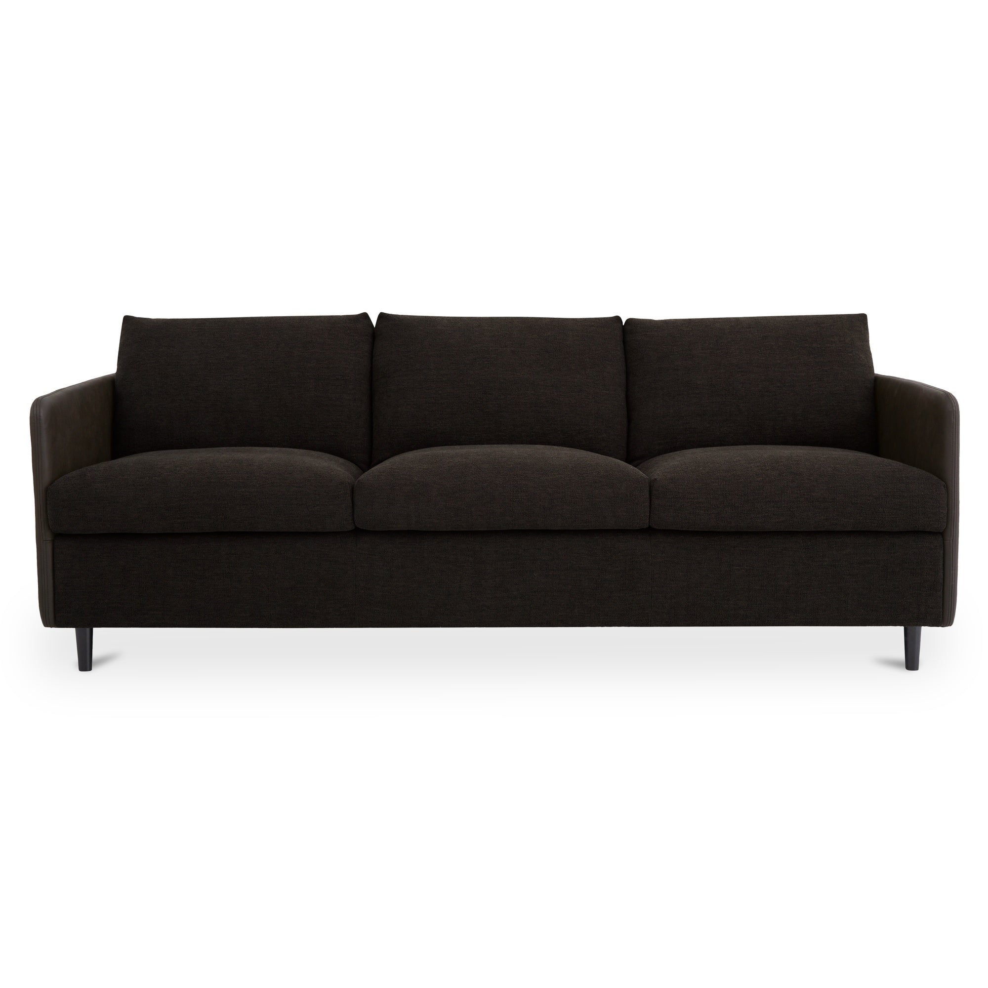 Teller Sofa Warm Black by Moe's Home Collection