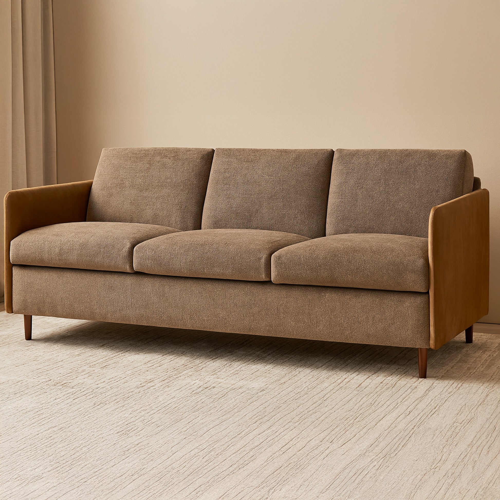 Teller Sofa Brown by Moe's Home Collection - view 2