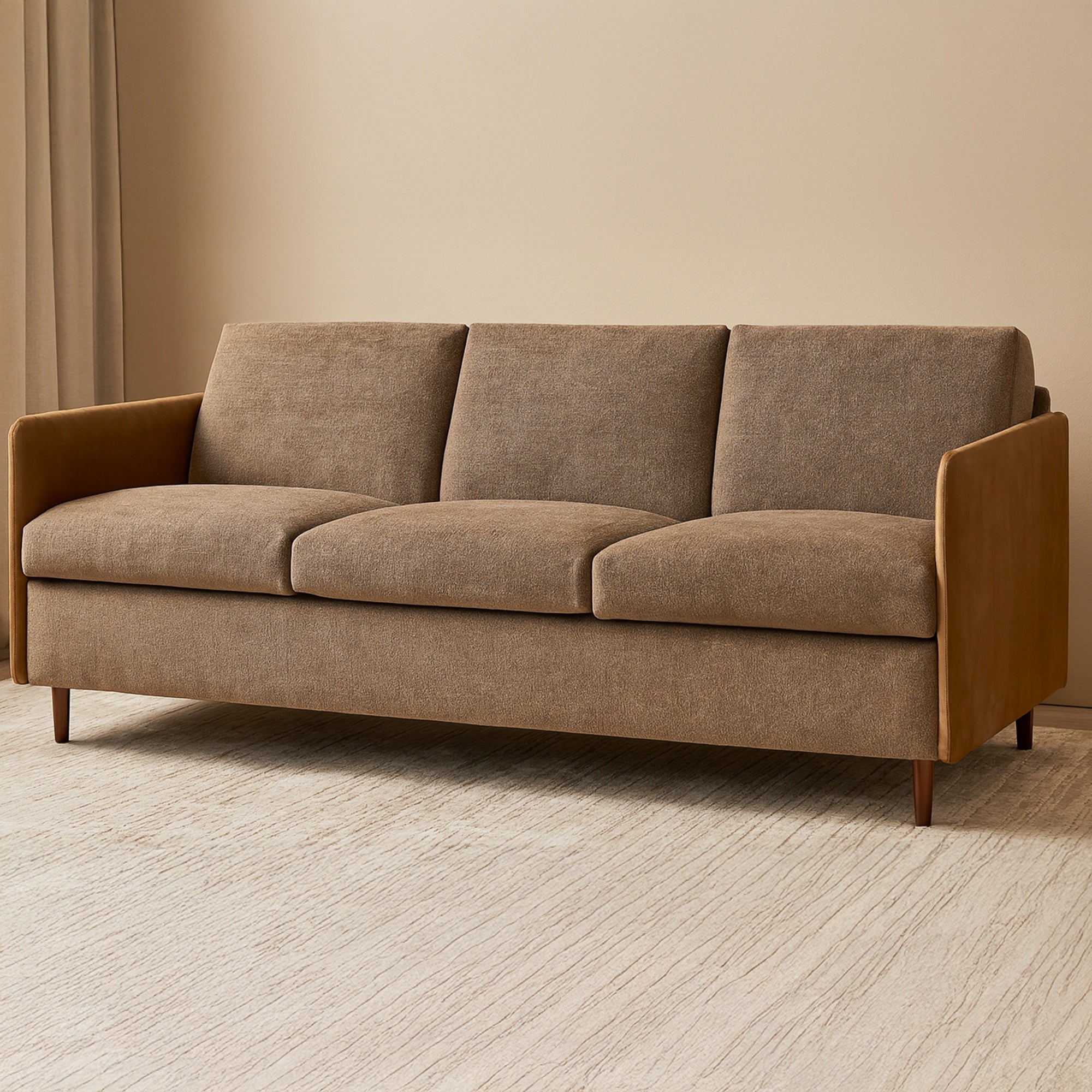 Teller Sofa Brown by Moe's Home Collection - view 2