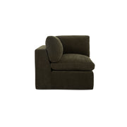 Cates Corner Chair Dark Green by Moe's Home Collection