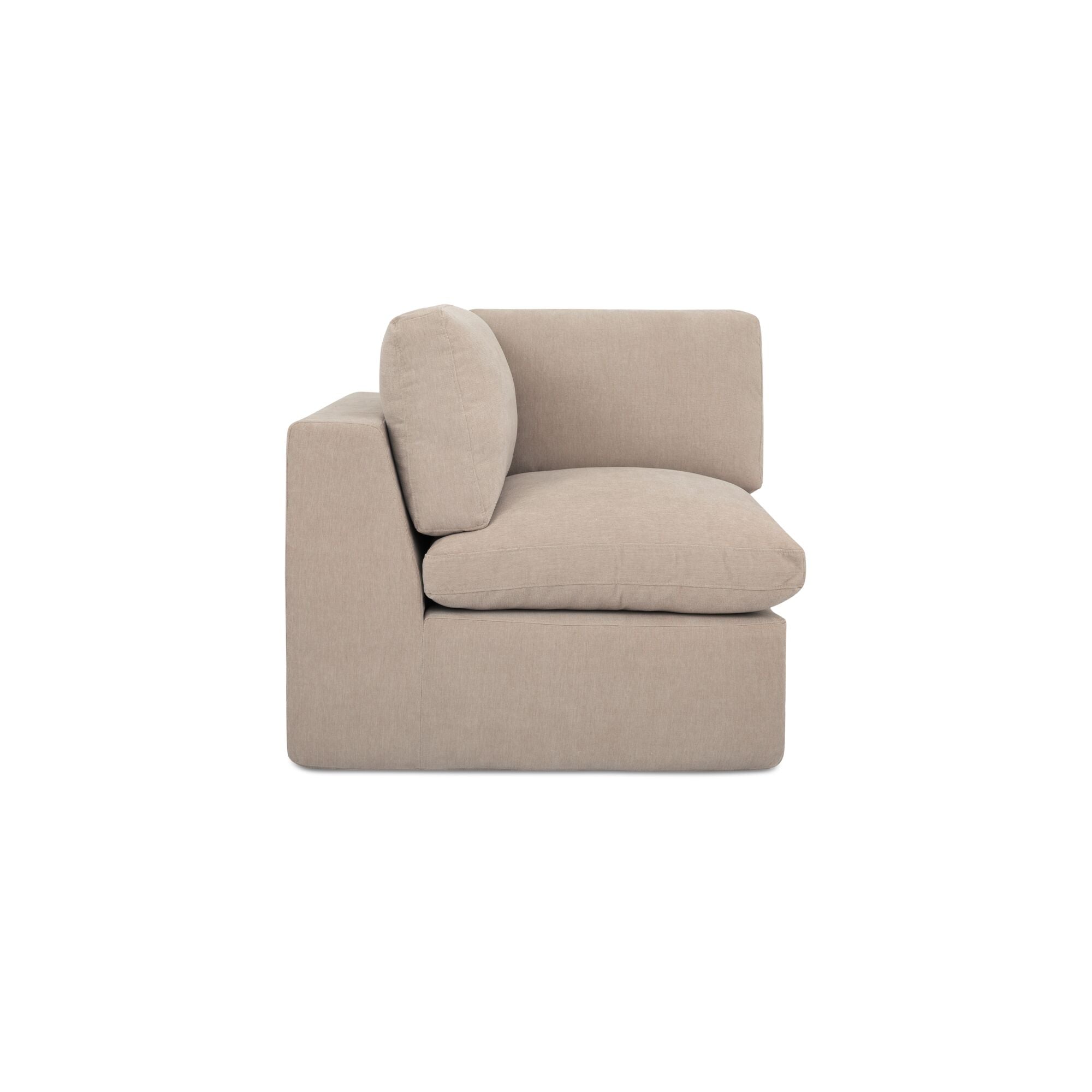 Cates Corner Chair Pebble by Moe's Home Collection
