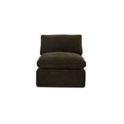 Cates Slipper Chair Dark Green by Moe's Home Collection