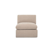 Cates Slipper Chair Pebble by Moe's Home Collection