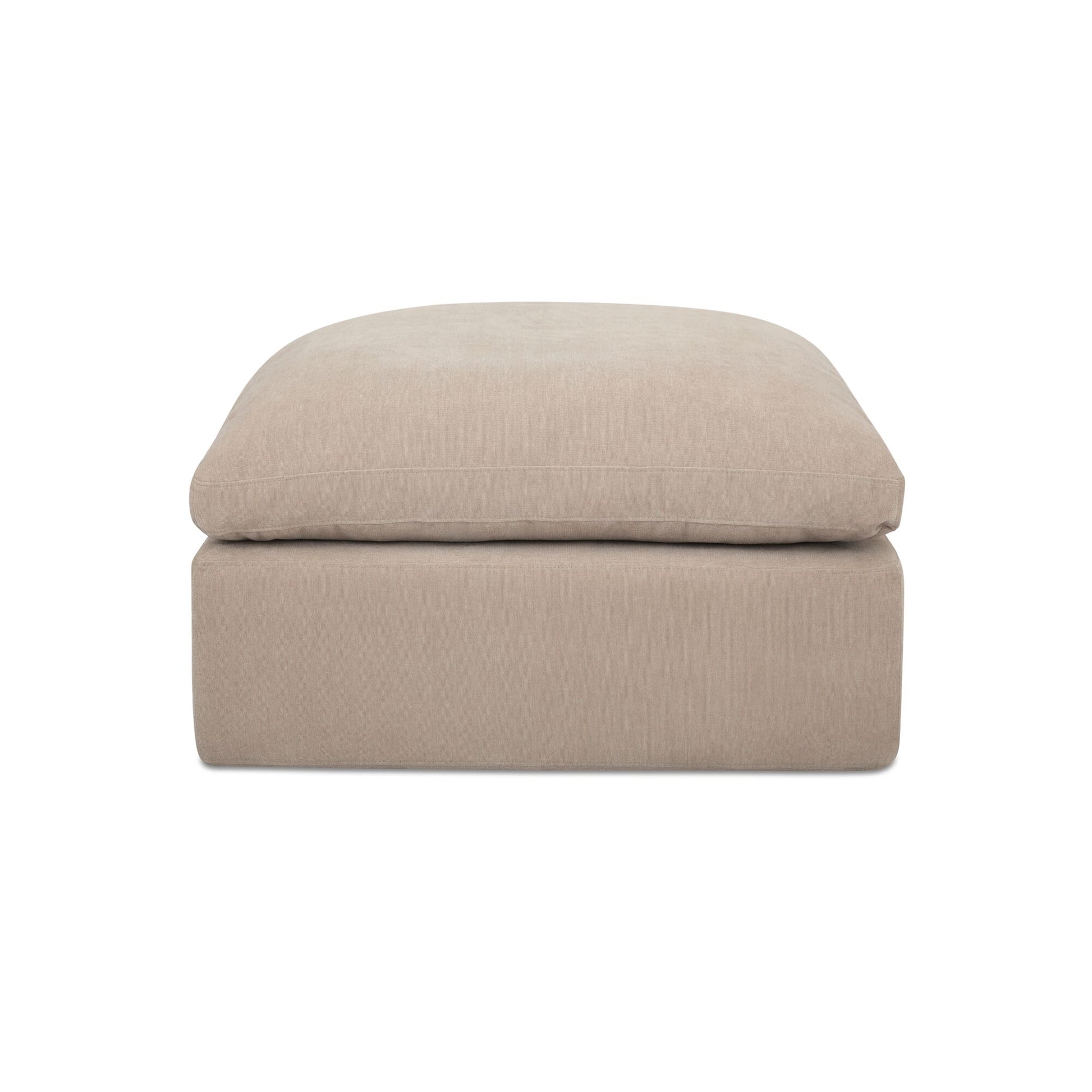 Cates Ottoman Pebble by Moe's Home Collection
