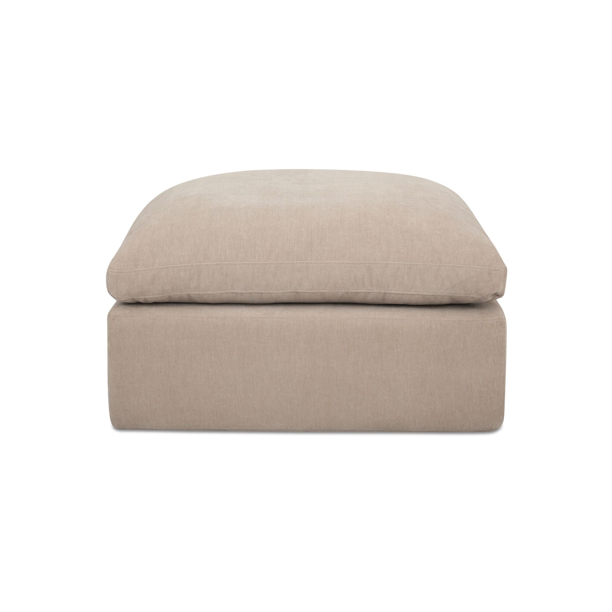 Cates Ottoman Pebble by Moe's Home Collection