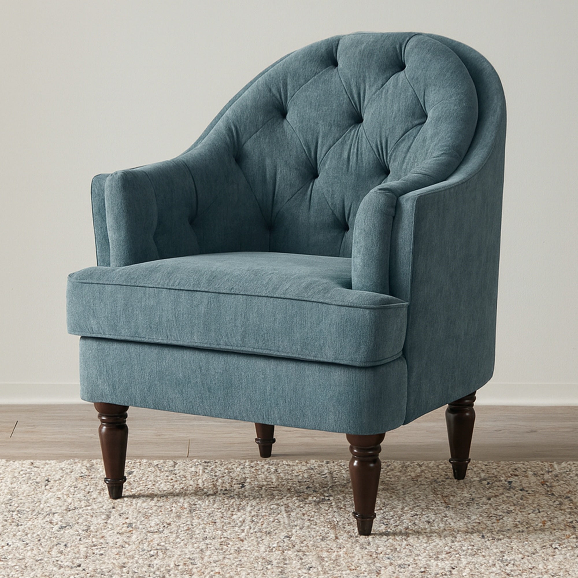 Pandora Accent Chair Light Blue by Moe's Home Collection - view 2