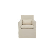Lydia Outdoor Slipcover Dining Chair Cream by Moe's Home Collection