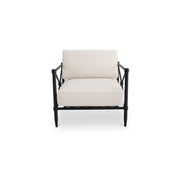 Willow Outdoor Accent Chair Cream by Moe's Home Collection