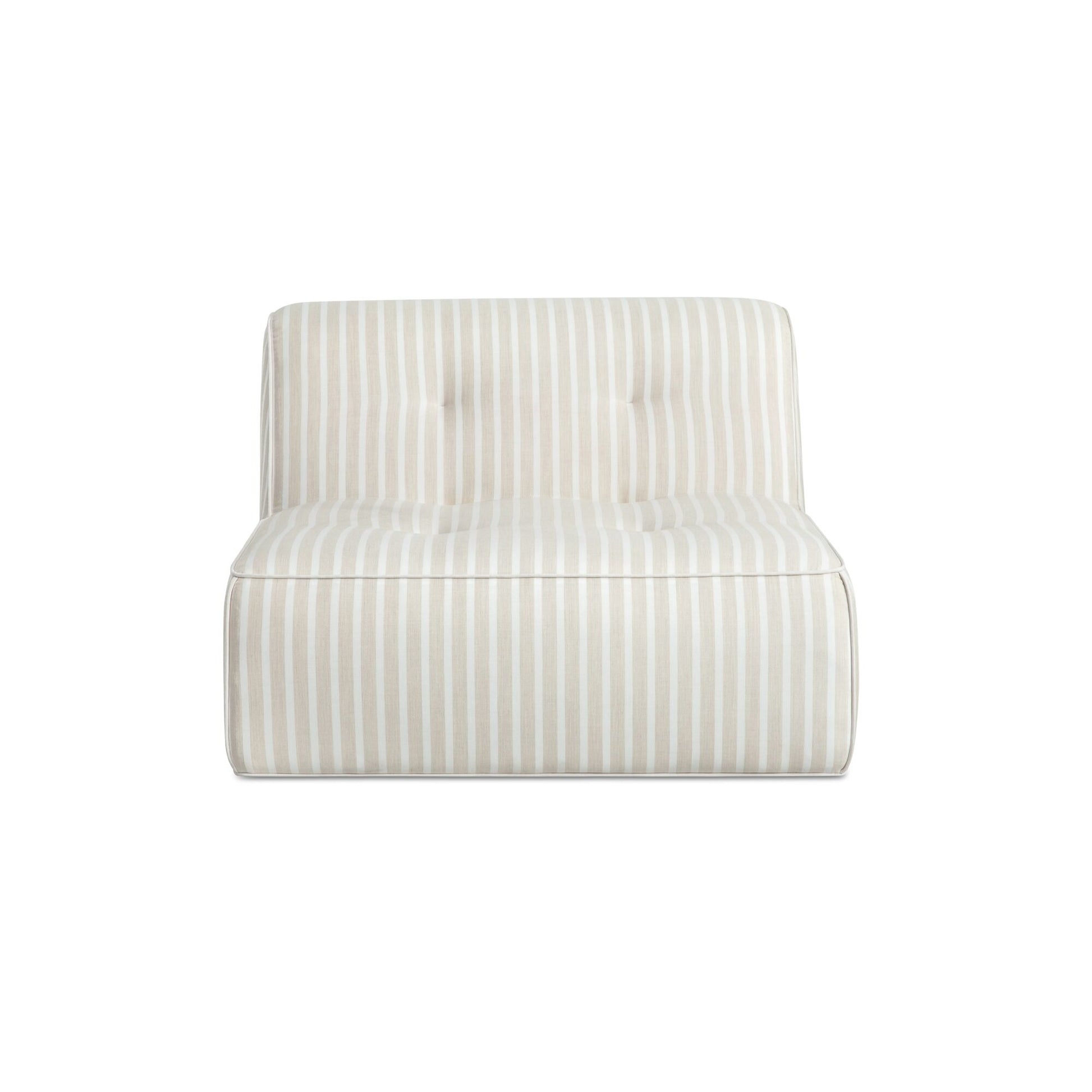 Sunseeker Outdoor Slipper Brown Stripe by Moe's Home Collection