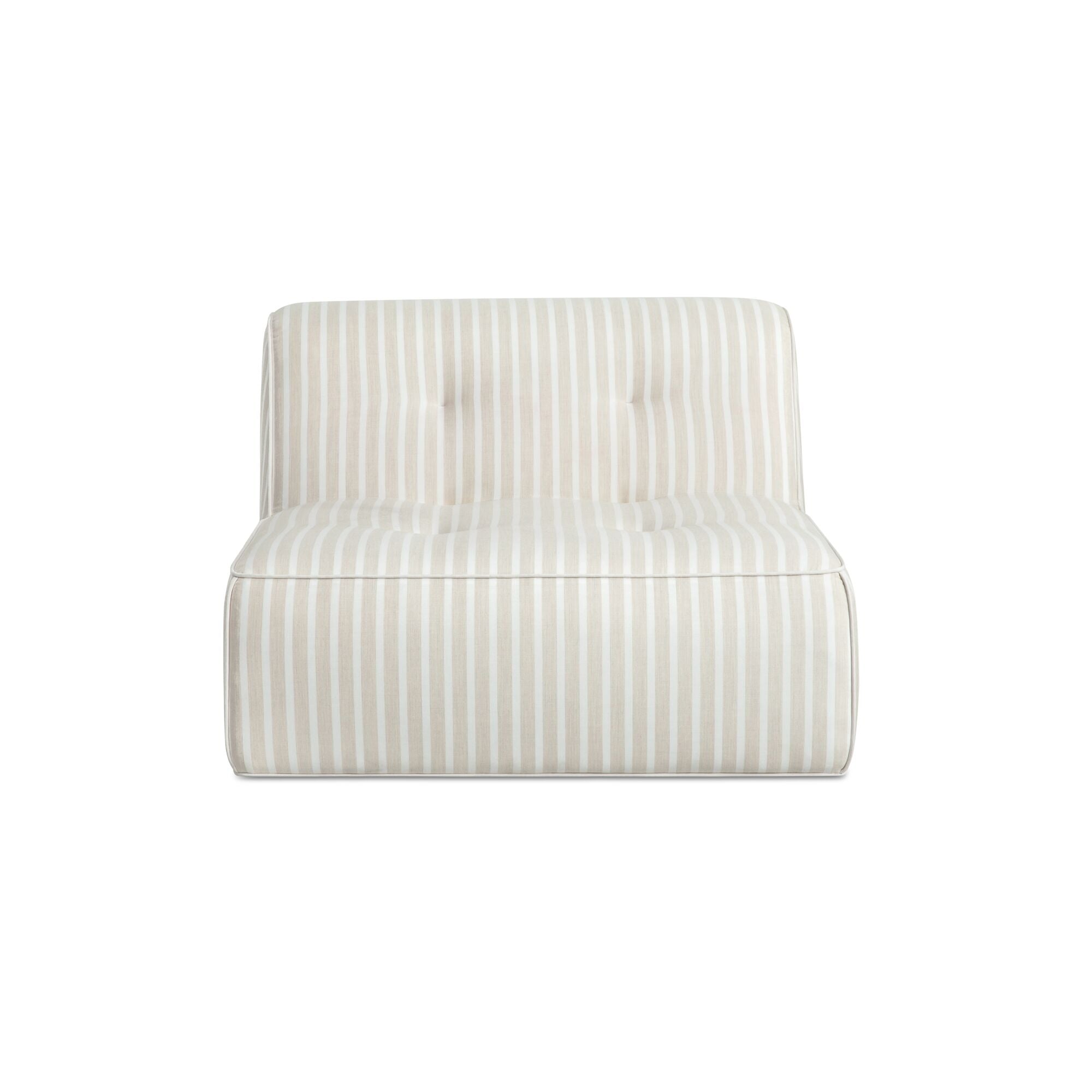 Sunseeker Outdoor Slipper Brown Stripe by Moe's Home Collection