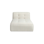 Sunseeker Outdoor Chaise Brown Stripe by Moe's Home Collection
