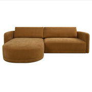 Emmy Sectional Ginger Left by Moe's Home Collection