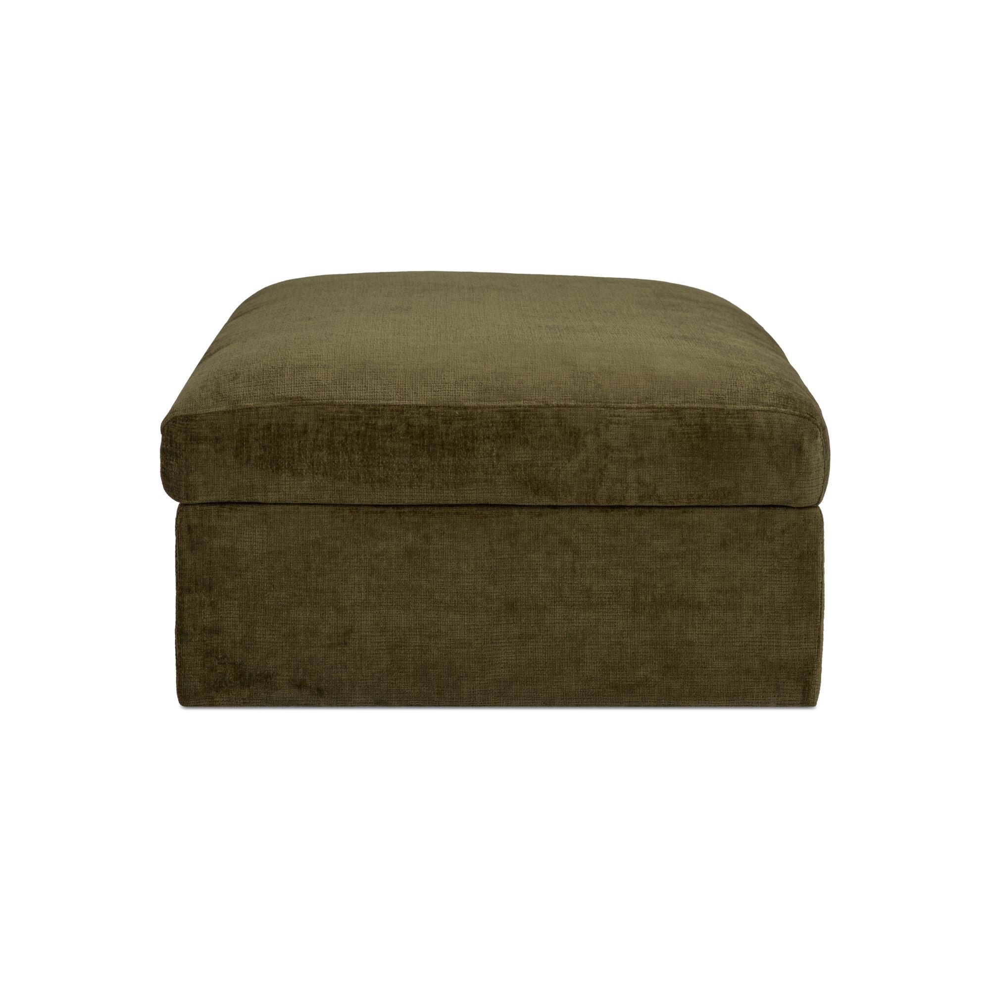 Swift Storage Ottoman Dark Green by Moe's Home Collection