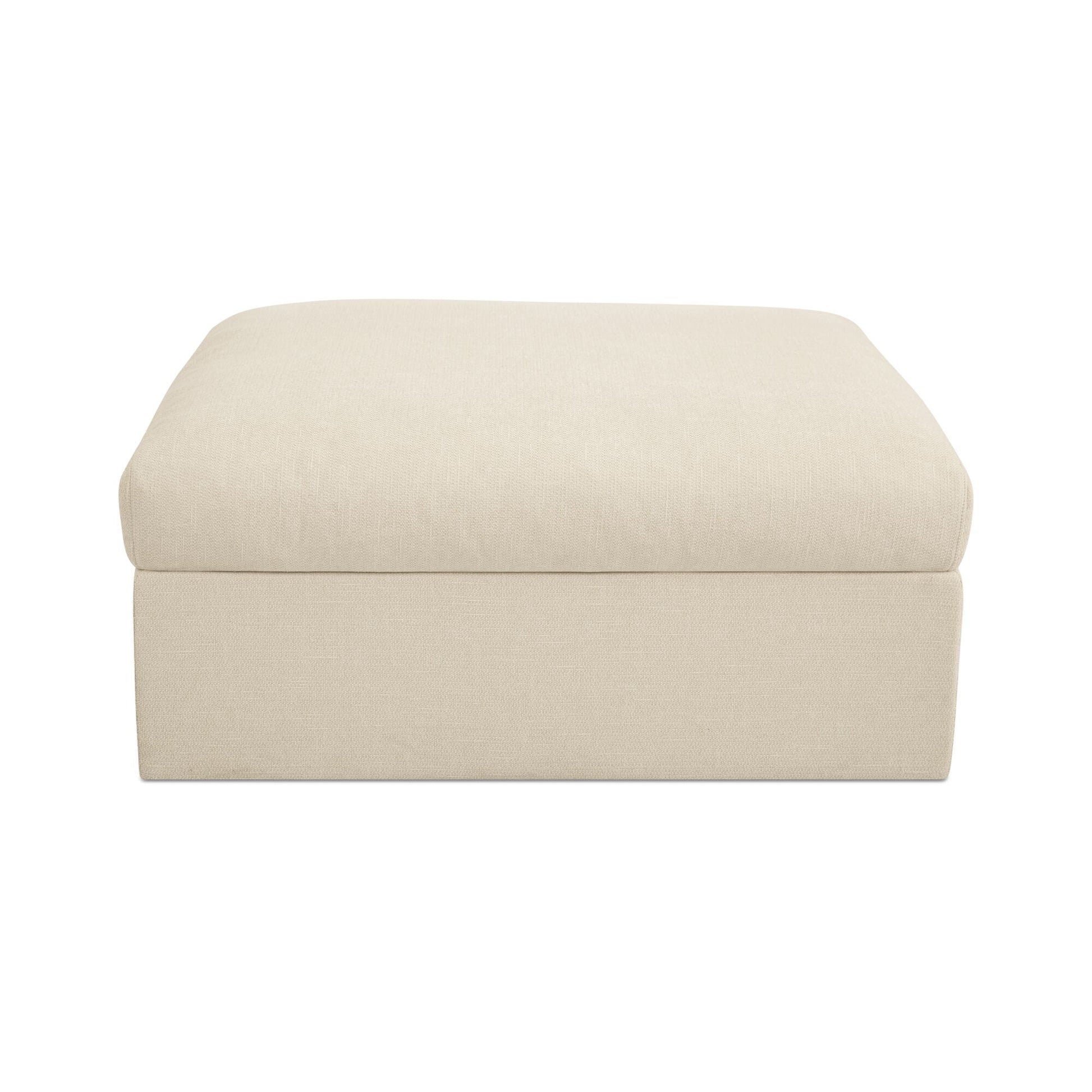 Swift Storage Ottoman Light Beige by Moe's Home Collection