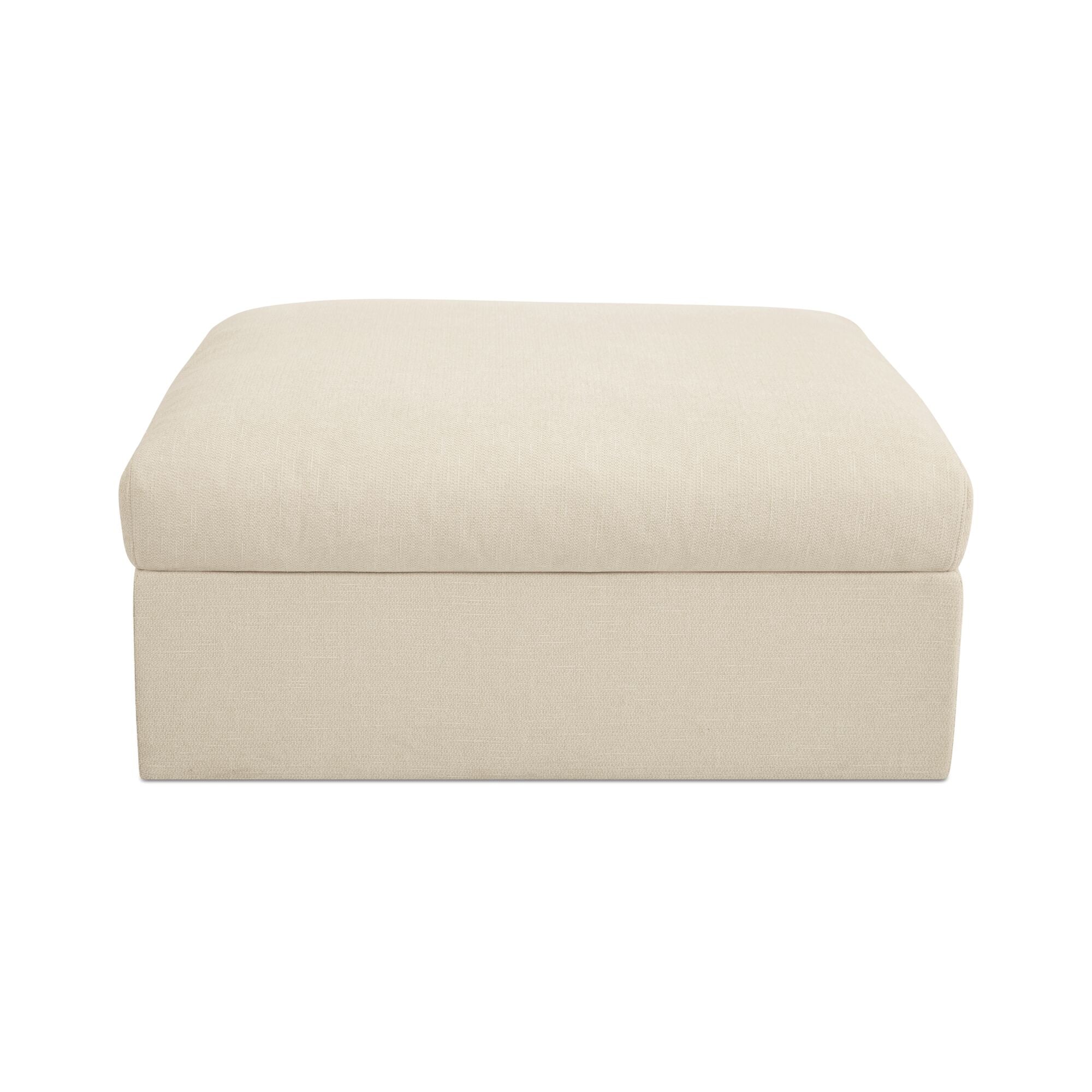 Swift Storage Ottoman Light Beige by Moe's Home Collection