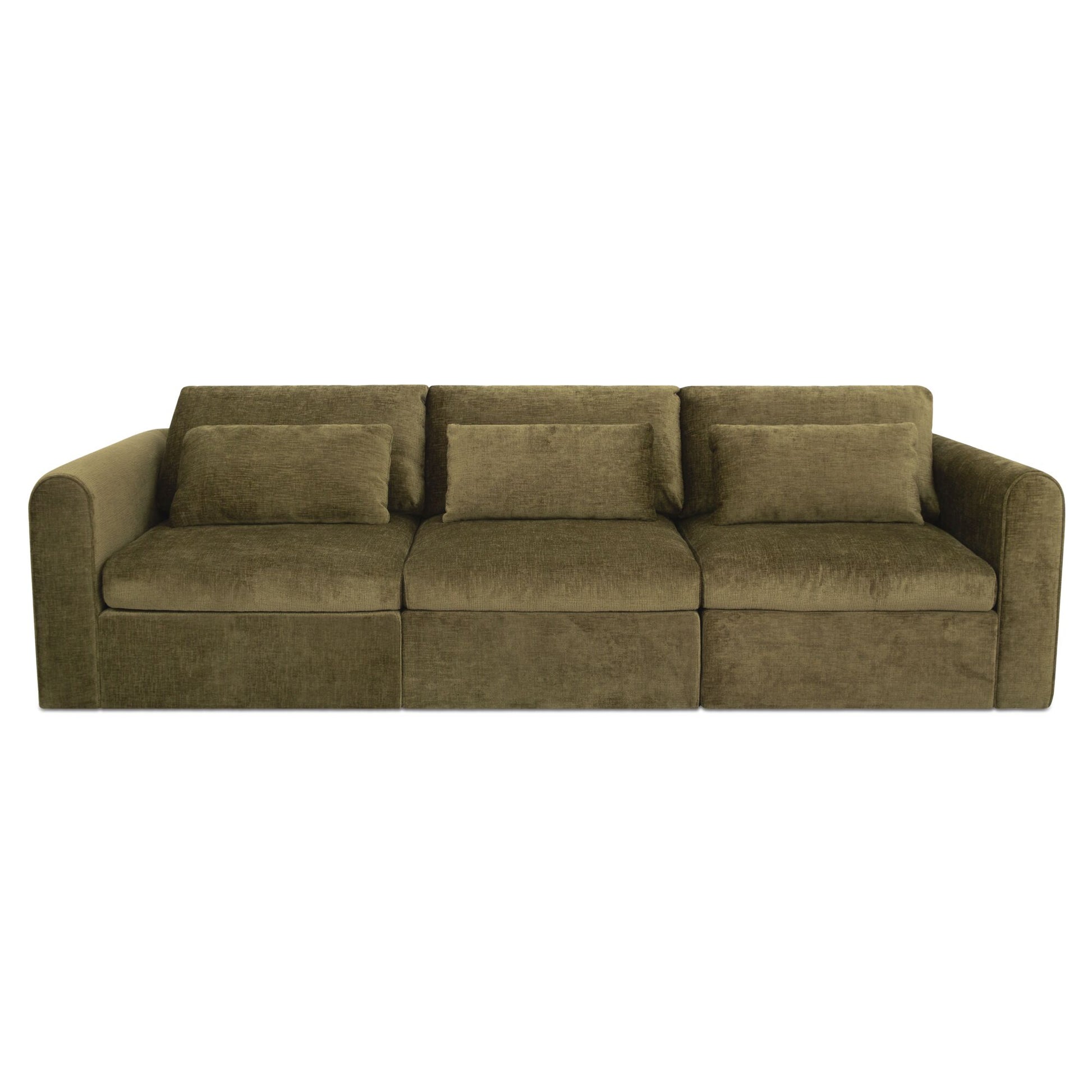 Swift Modular Sofa Dark Green by Moe's Home Collection